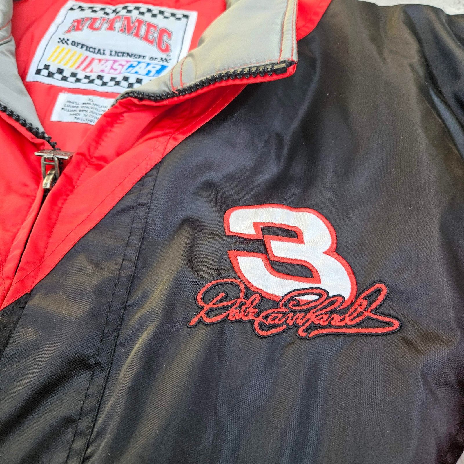 Nutmeg Vintage Nutmeg Dale Earnhardt Sr Bomber Nascar Racing XL Size US XL / EU 56 / 4 - 2 Thumbnail