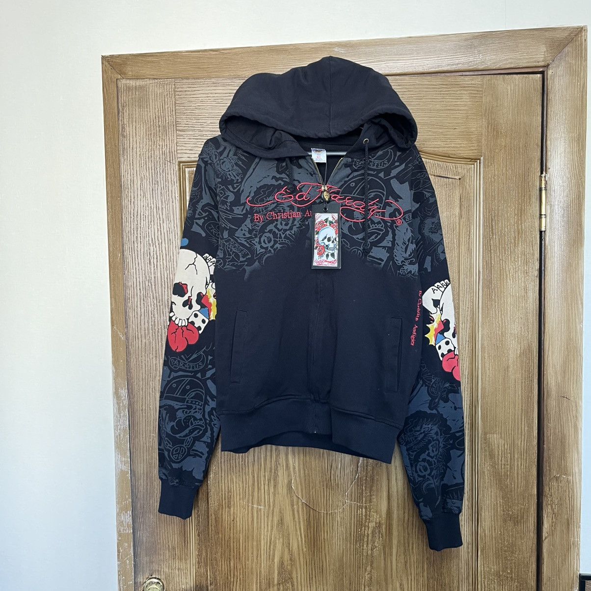 Ed Hardy Vintage Christian Audigier Ed Hardy Zip Hoodie affliction Size US S / EU 44-46 / 1 - 2 Thumbnail