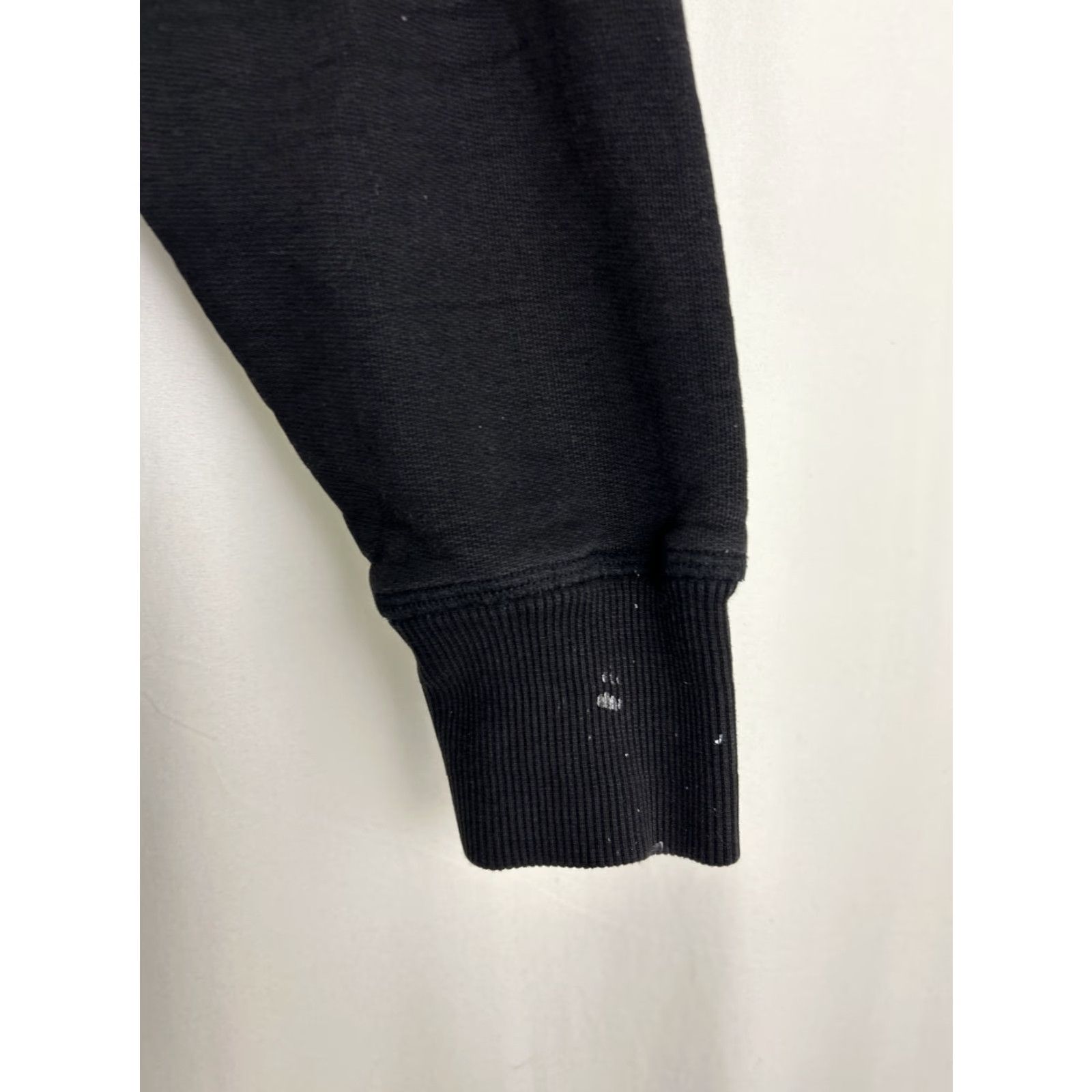 Vintage Trew Gear Mens Hoodie Full Zip Black Cotton Blend Paint Stains Medium Size US M / EU 48-50 / 2 - 7 Thumbnail