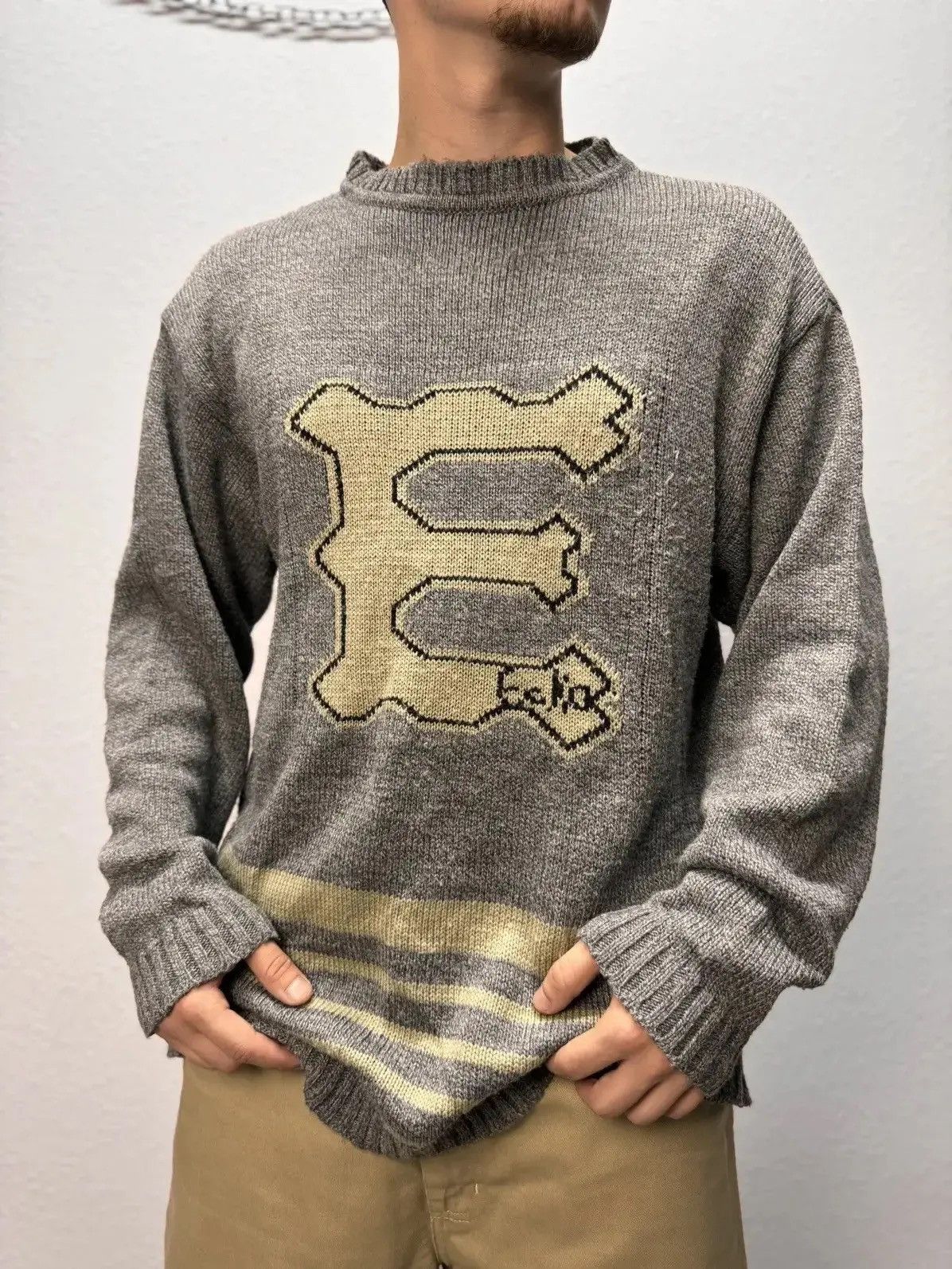 Ecko Unltd. × Vintage Vintage Y2K Ecko UNLTD Sweater If Six Was Nine Style Size US XL / EU 56 / 4 - 1 Thumbnail