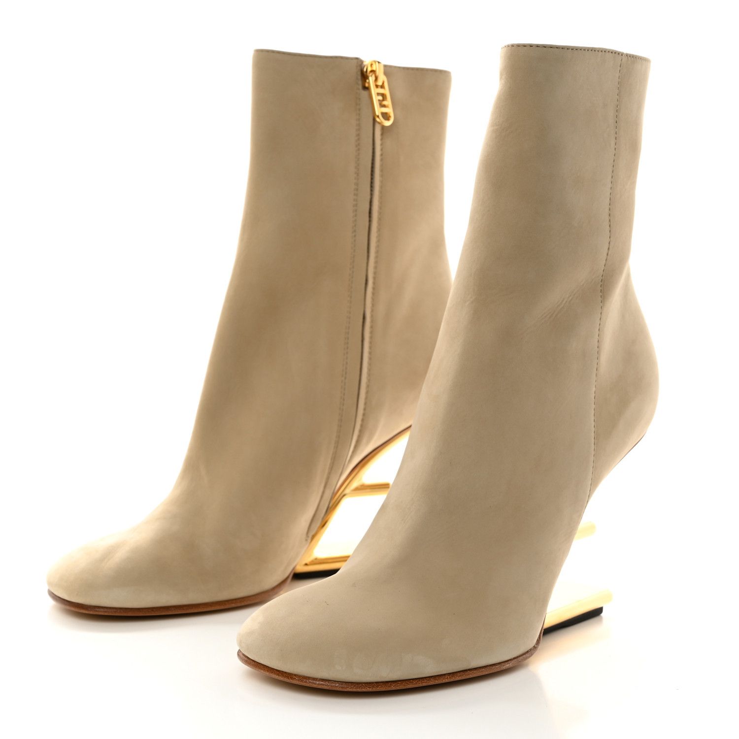 Fendi o1loc1c0824 Boot in Beige Size US 10 / IT 40 - 2 Thumbnail