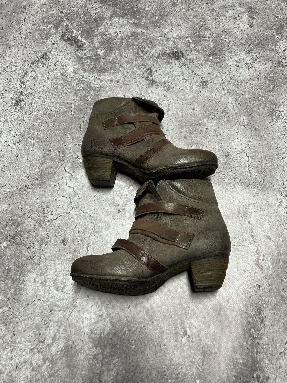 A.S.98 A.S.98 Brown Leather Avantgarde Boho Grunge Boots Size: 39 Size US 9 / IT 39 - 12 Thumbnail
