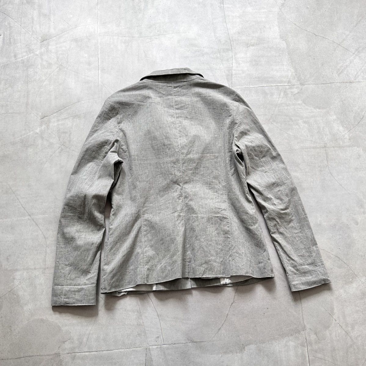 Annette Gortz Annette Gortz Artisanal Linen Jacket Rick Owens Vibe Size M / US 6-8 / IT 42-44 - 11 Thumbnail