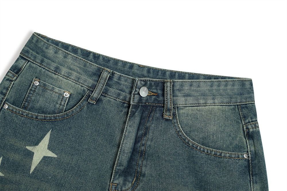 Jean STARS Blue Denim Shorts Size US 28 / EU 44 - 3 Thumbnail
