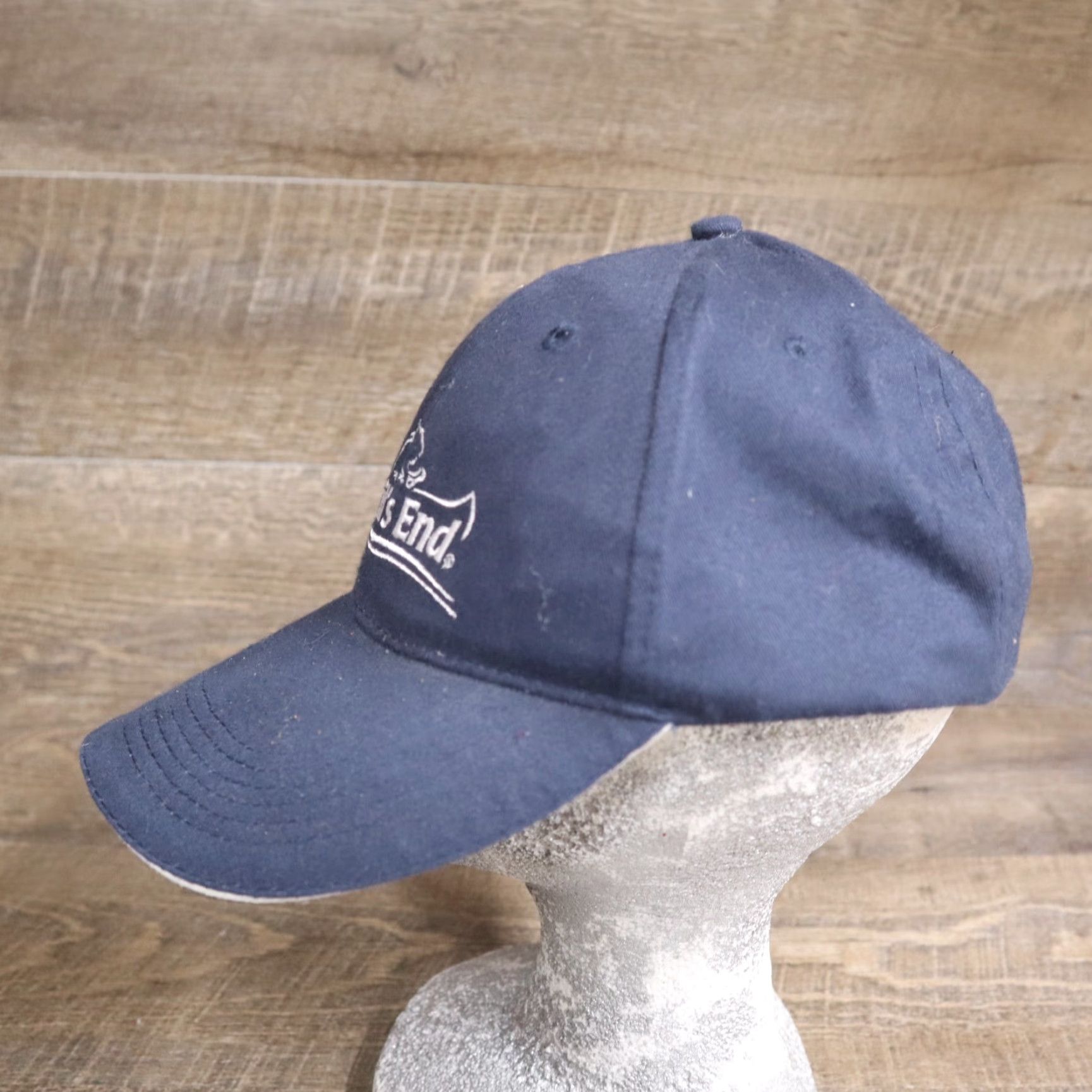 Vintage Boy Scouts Trails End Blue Buckle Back Hat Baseball Cap Adult Adjustable Hat Blue USA Hats Mens Size ONE SIZE - 5 Thumbnail