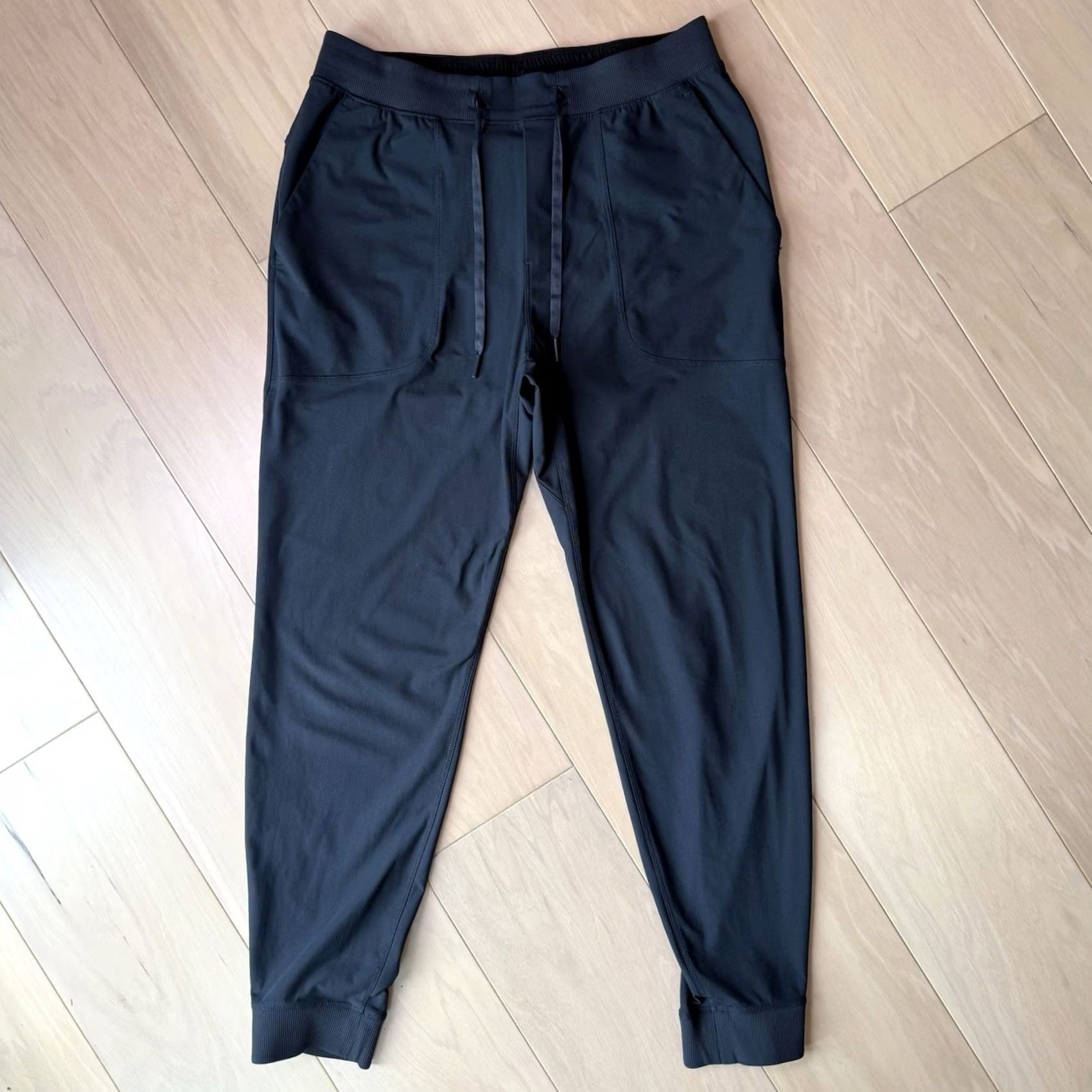 Lululemon Lululemon ABC Jogger Pants M Gray Sweatpants Regular Waist 30 in Knit Polyester Yoga Activewear Mens Size US 31 - 2 Thumbnail