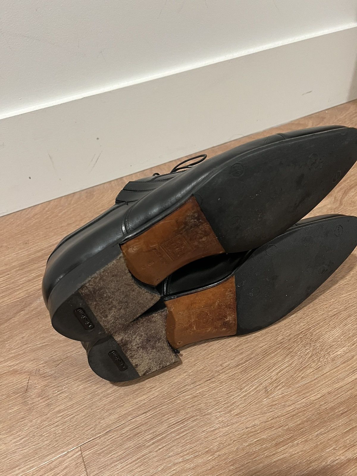 Testoni A.testoni Cap Toe Oxfords With Elastic Detail UK8 Size US 9 / EU 42 - 13 Thumbnail