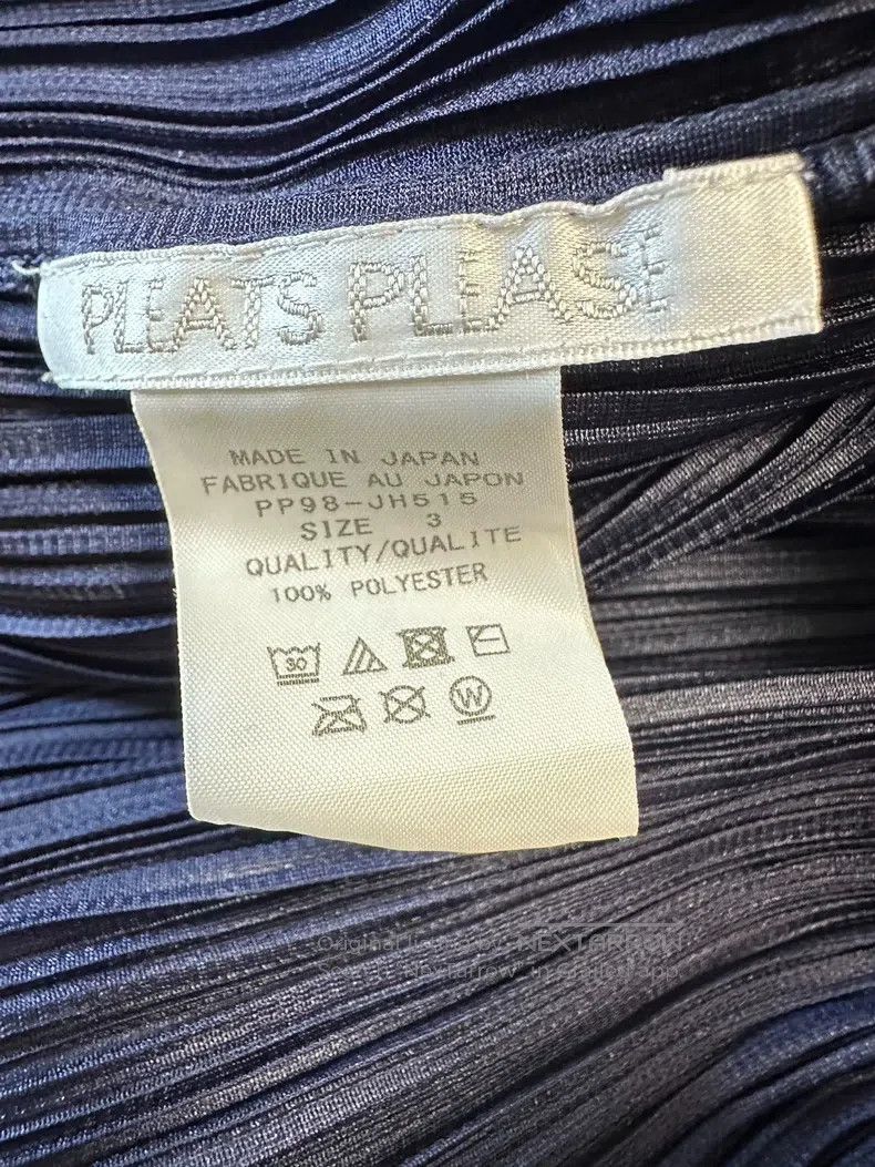 Issey Miyake Issey Miyake Navy Blue Dress Size L / US 10 / IT 46 - 3 Thumbnail