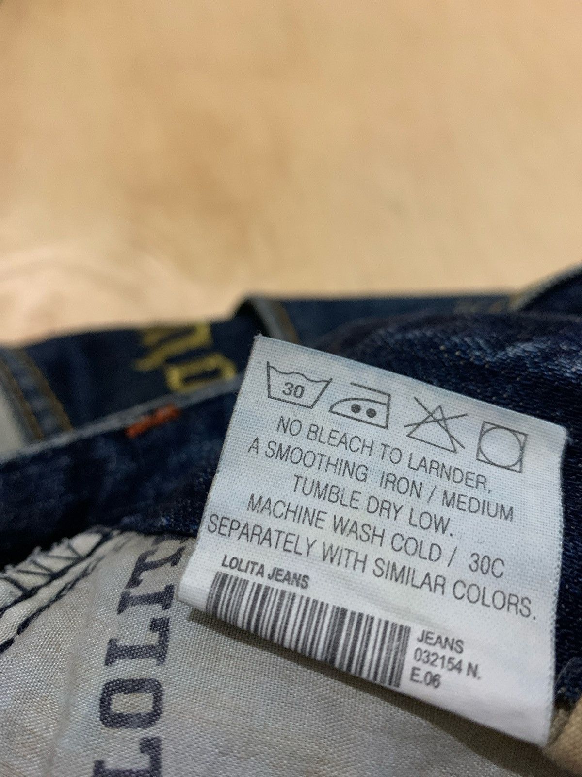 Hysteric Glamour × If Six Was Nine × Japanese Brand Lolita Denim Jeans Ifsixwasnine Style Size US 32 / EU 48 - 11 Thumbnail