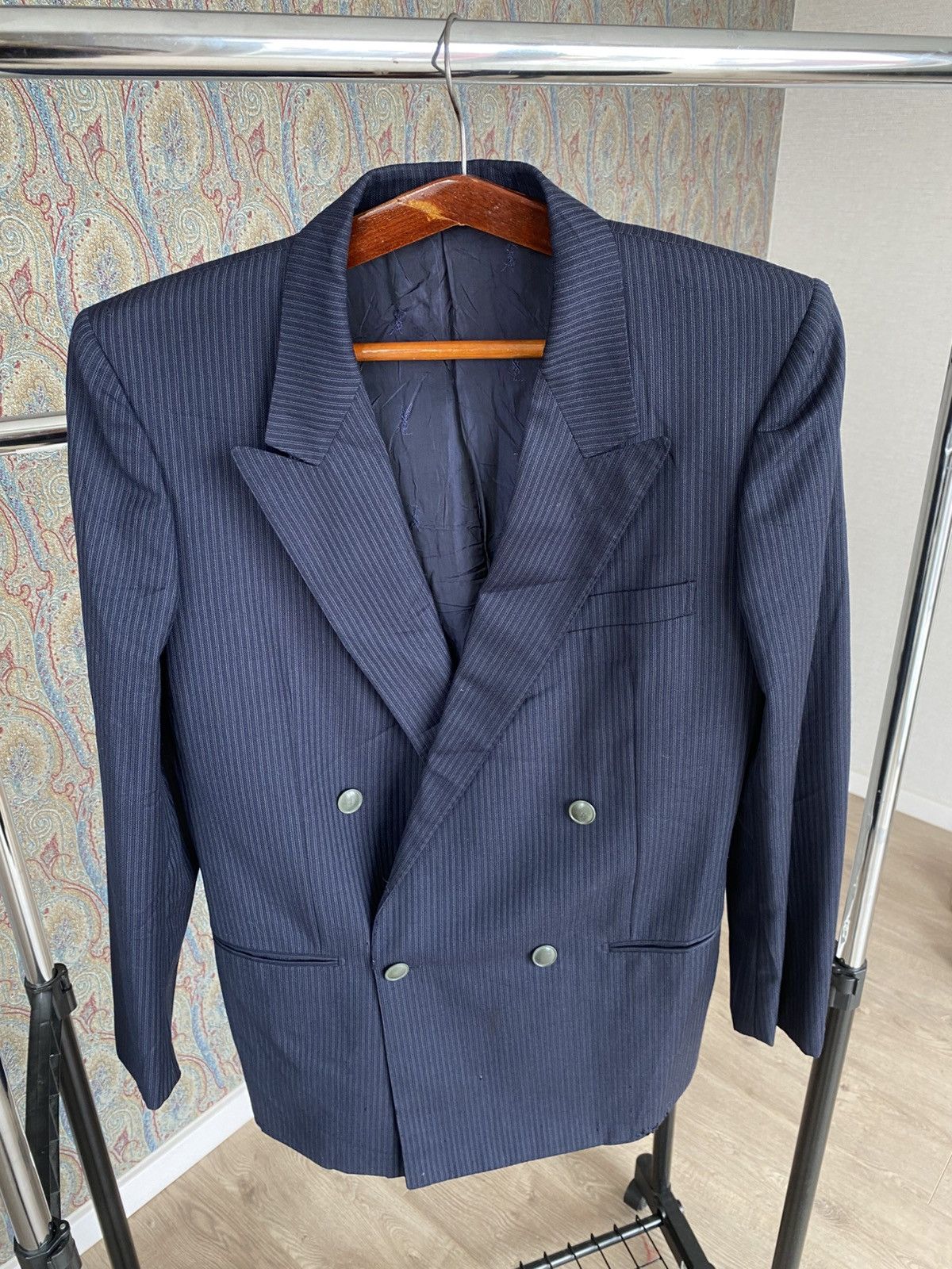 Yves Saint Laurent YSL Blazer — Late 1970s Size 40L - 2 Thumbnail