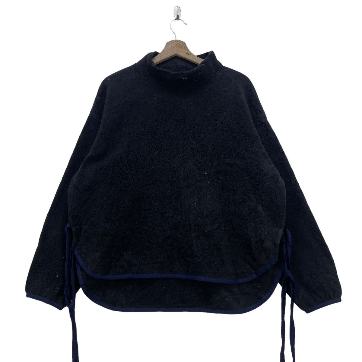 Japanese Brand × Uniqlo × White Mountaineering White Moutaineering Fleece Pullover Jacket Size US M / EU 48-50 / 2 - 1 Thumbnail