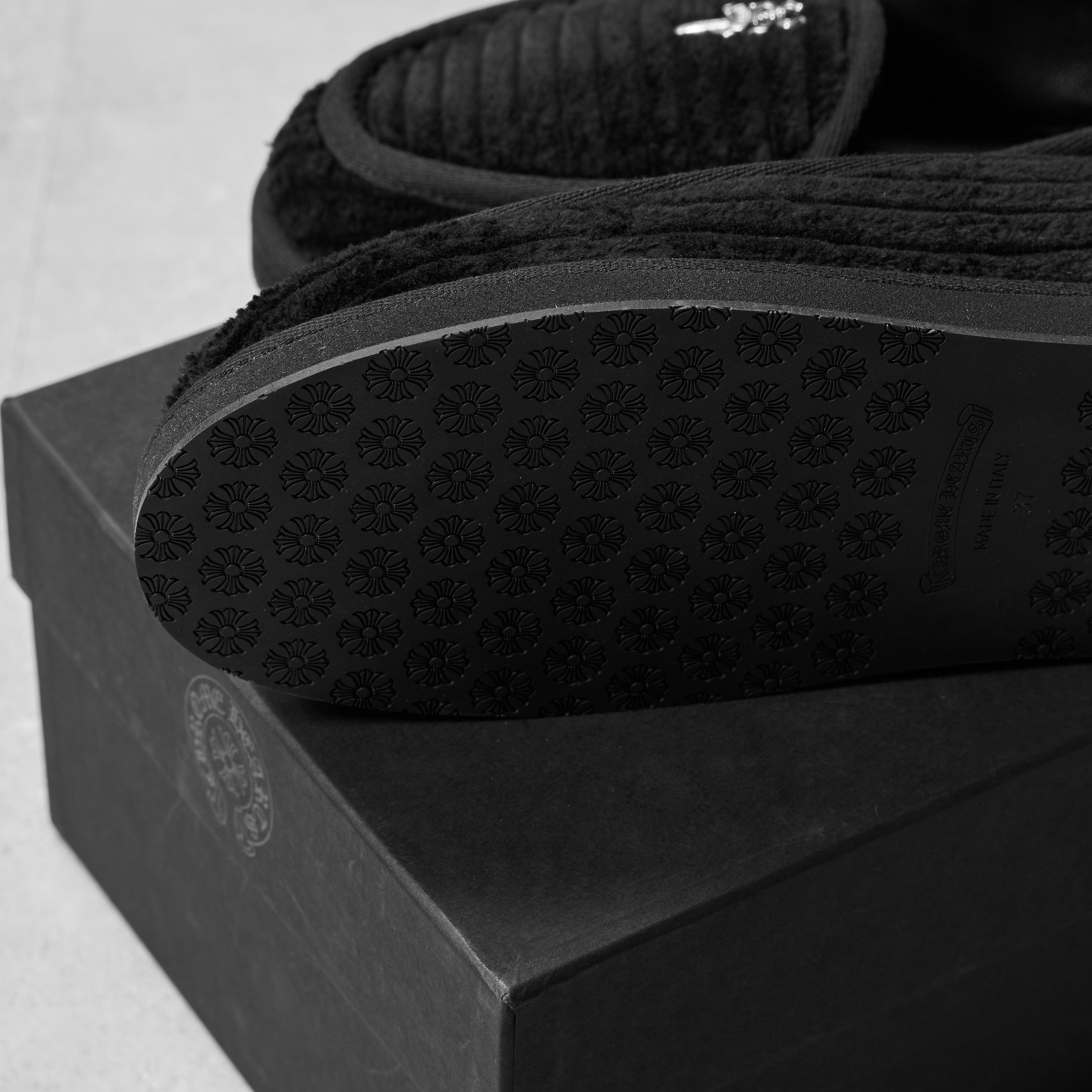 Chrome Hearts CHROME HEARTS Loafers Corduroy Dagger BLACK Size US 5 / EU 37 - 9 Thumbnail