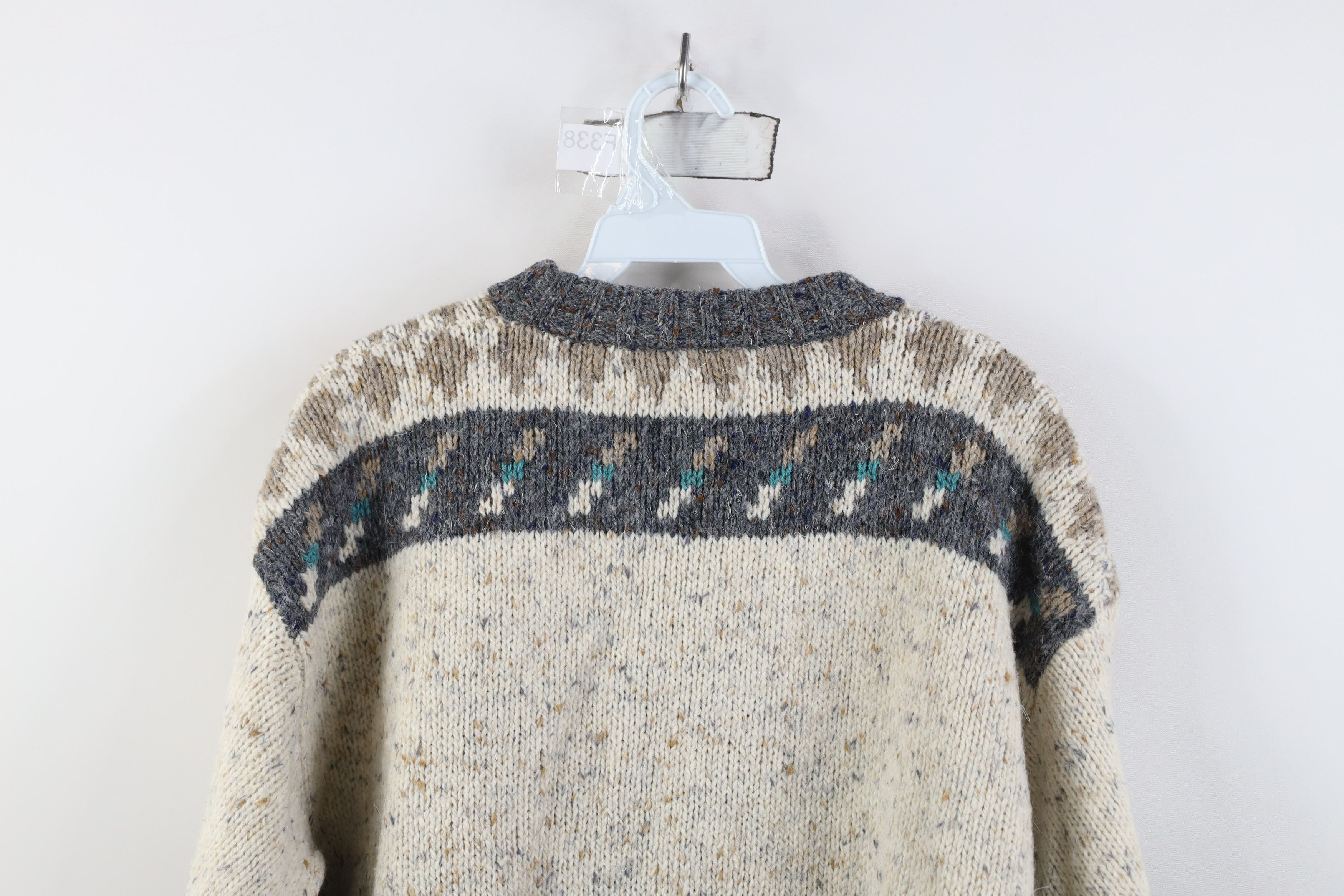 Vintage Vintage 90s Streetwear Fair Isle Southwestern Knit Sweater Size M / US 6-8 / IT 42-44 - 8 Thumbnail