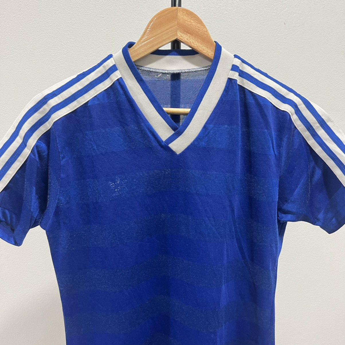 Adidas × Vintage 80’s Adidas Football Jersey Size US S / EU 44-46 / 1 - 2 Thumbnail