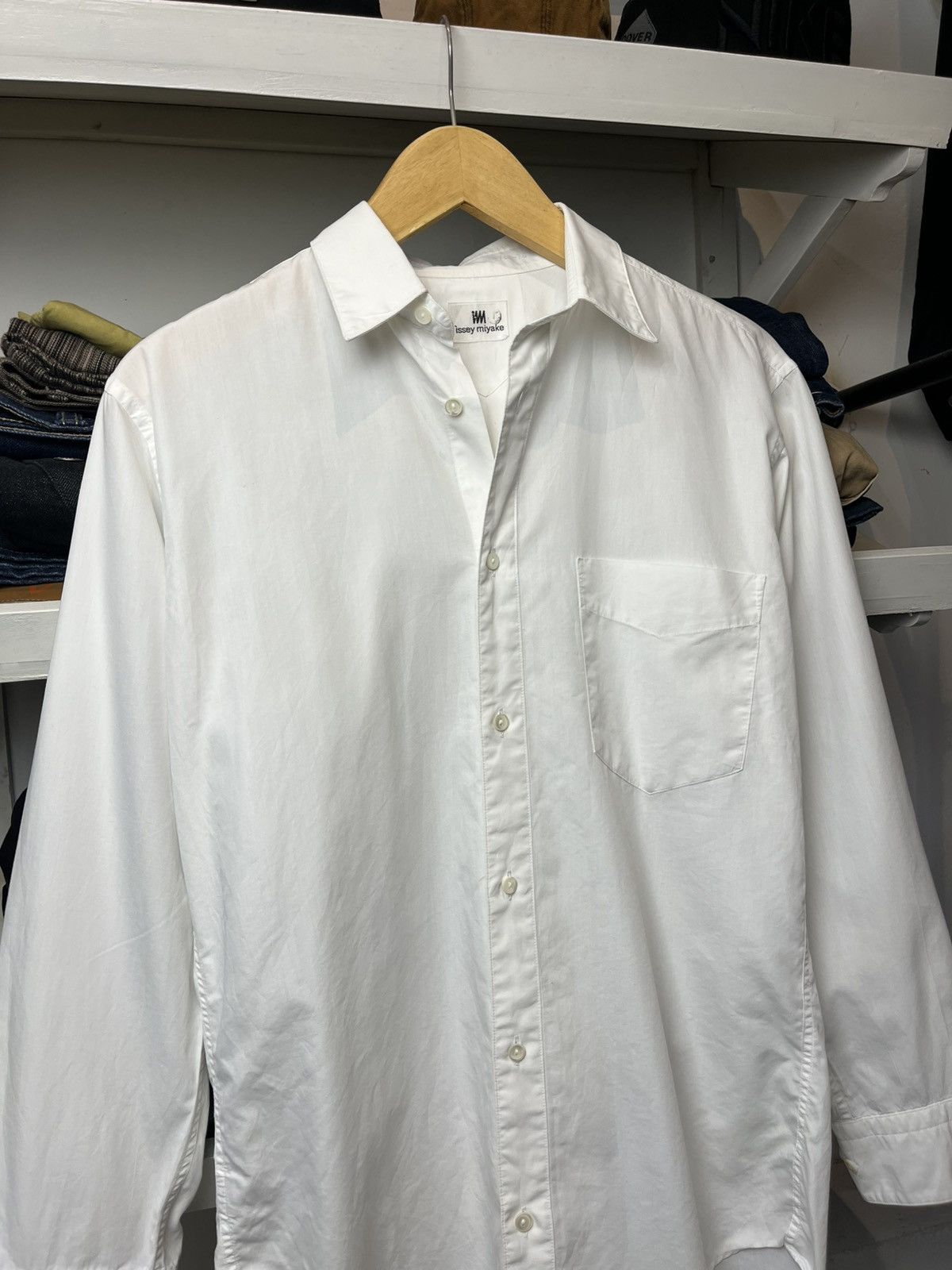 Issey Miyake Vintage 90s Issey Miyake Button up Shirt Size US M / EU 48-50 / 2 - 3 Thumbnail
