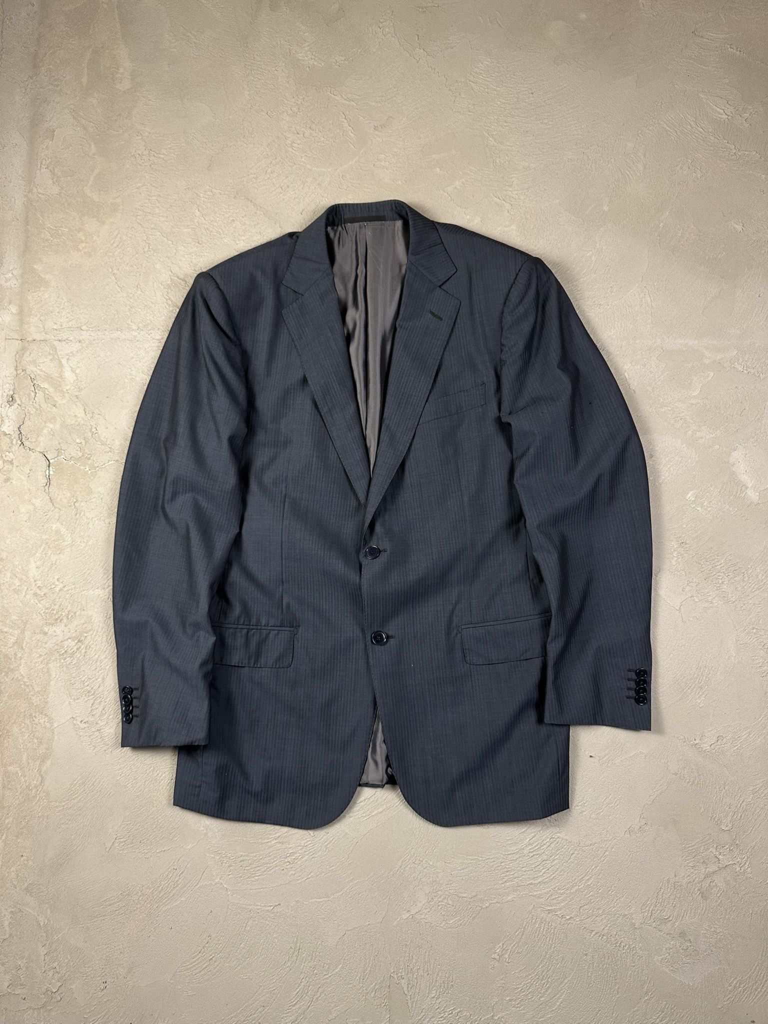 Ermenegildo Zegna Ermenegildo Zegna Wool Luxury Blazer Size 52R - 1 Thumbnail