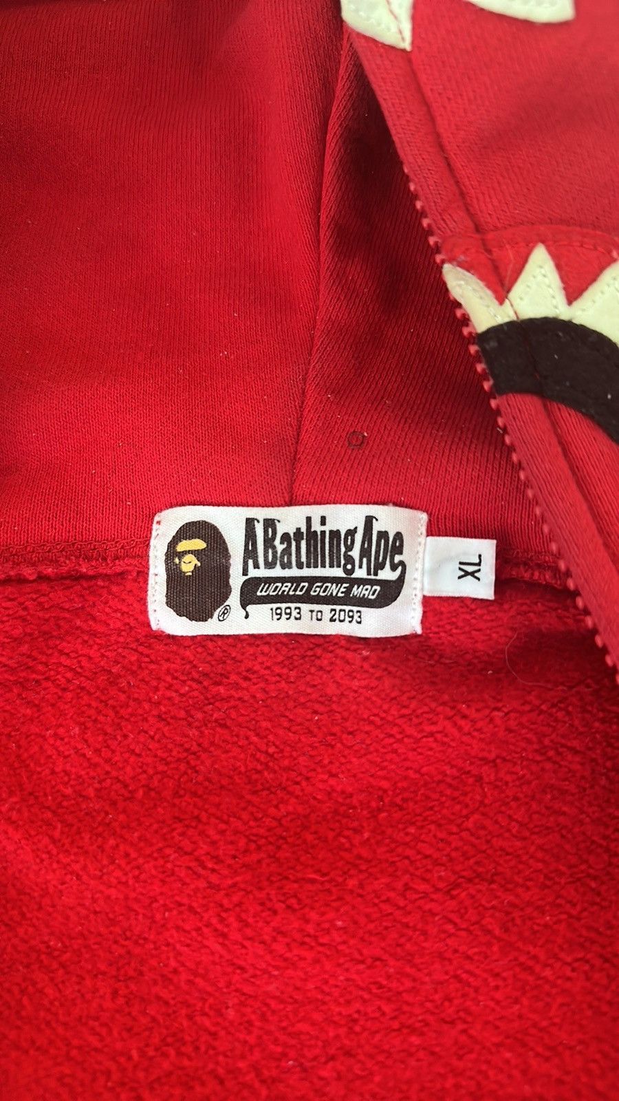 Bape A Bathing Ape Shark Hoodie Size US XL / EU 56 / 4 - 8 Thumbnail