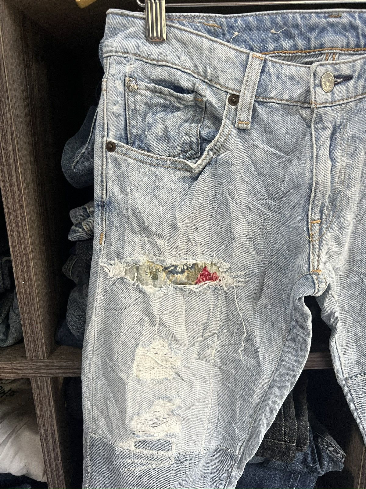 Denim & Supply Ralph Lauren 🔥Denim & Supply Ralph Lauren Distressed Denim Size 29" - 5 Thumbnail