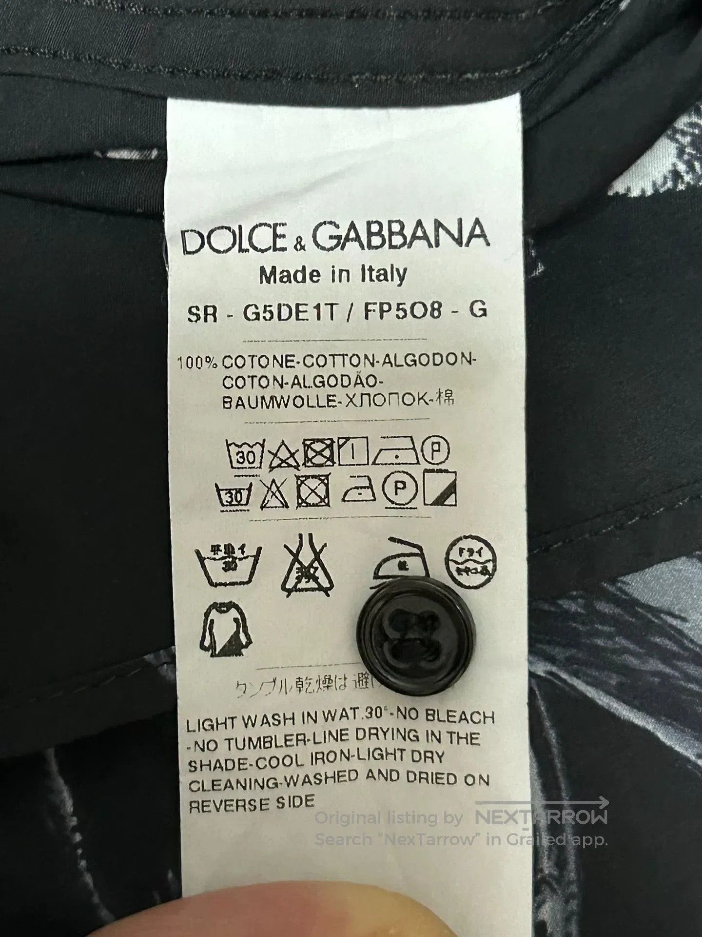Dolce & Gabbana Dolce & Gabbana Spring Summer Shirt. Size US M / EU 48-50 / 2 - 8 Thumbnail