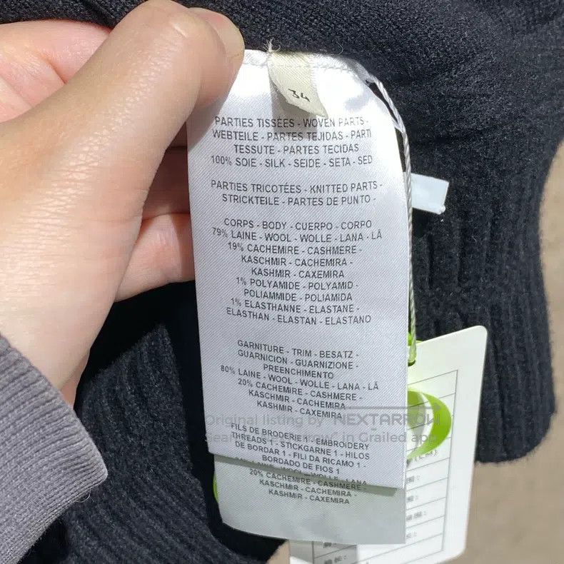 Hermes Hermes Model Cashmere and Down Jacket Size XXS / US 00 / IT 34 - 4 Thumbnail