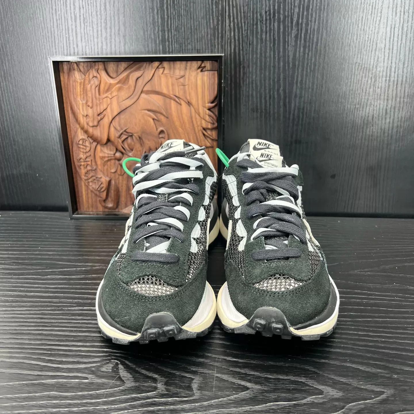 Nike Nike vaporwaffle 39 black white 2x worn boxed Size US 6 / EU 39 - 4 Thumbnail