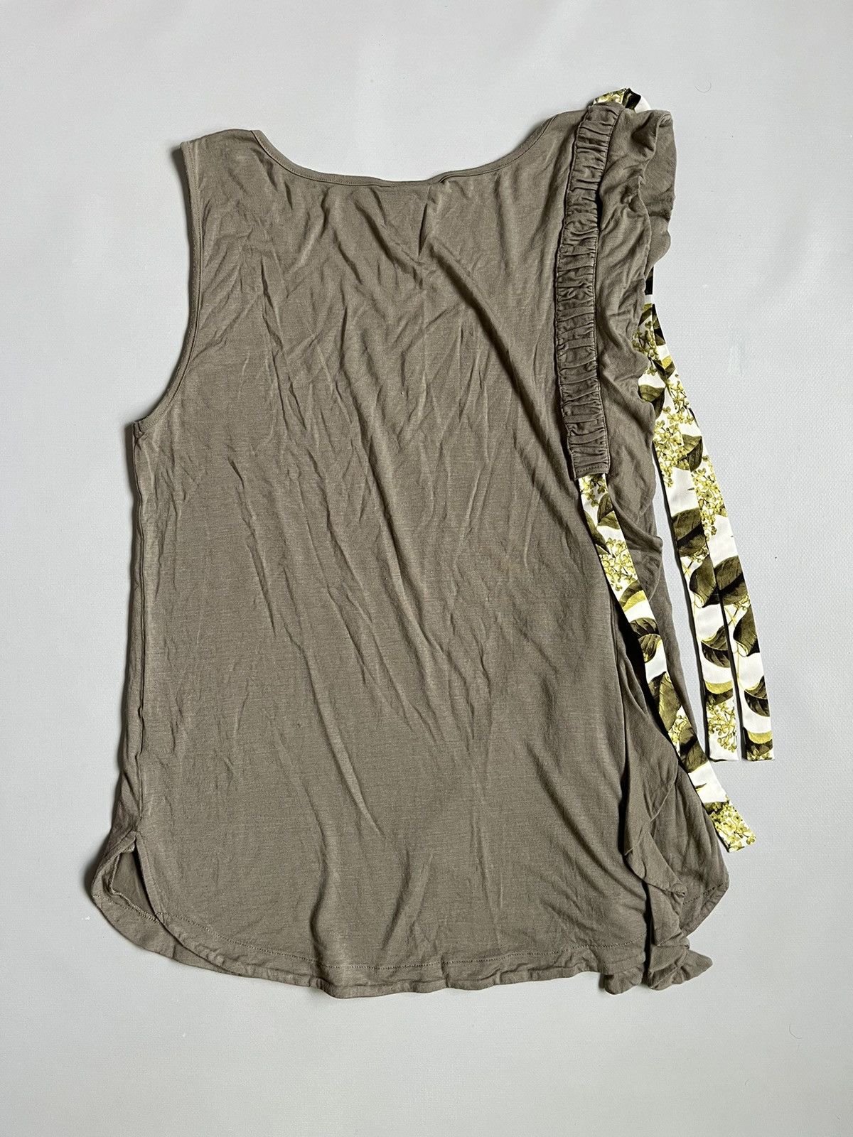 Just Cavalli Just Cavalli Brown Sleeveless Stretch Tank Top Size XL / US 12-14 / IT 48-50 - 8 Thumbnail