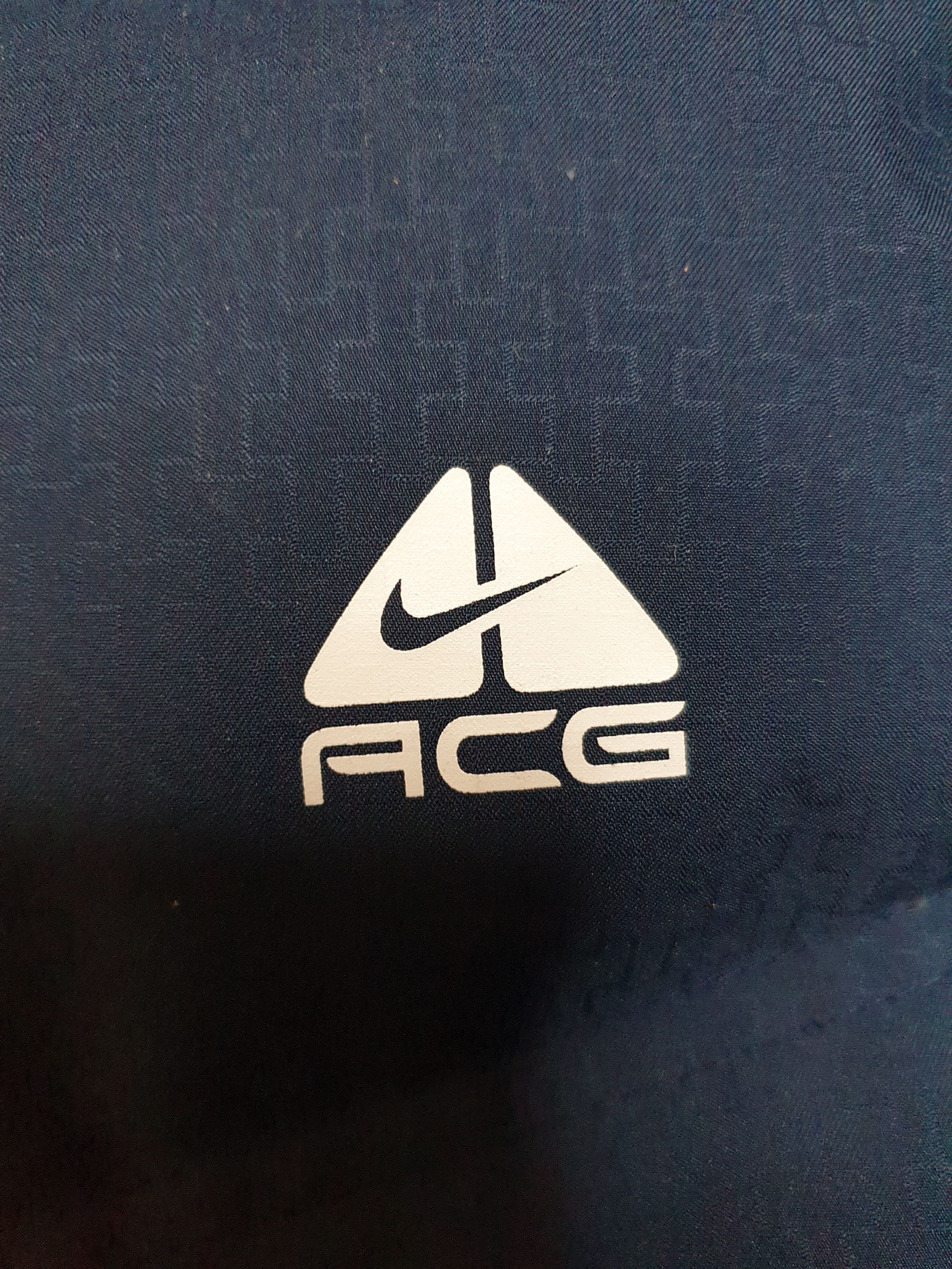 Nike × Nike ACG × Vintage Vintage Nike Acg Mindnight Navy 650 Down puffer jacket 00s Size US L / EU 52-54 / 3 - 4 Thumbnail