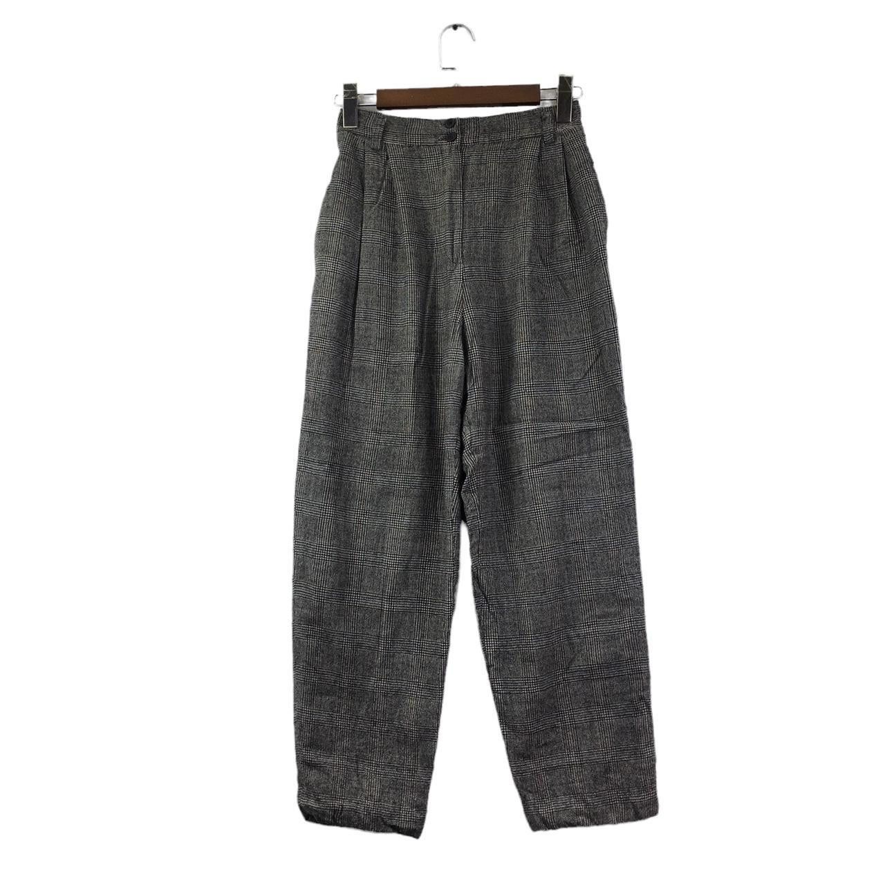 Vintage Vtg 90’ BENARD HOLTZMAN HARVE Gray Casual Pant Trouser Size US 26 / EU 42 - 1 Thumbnail