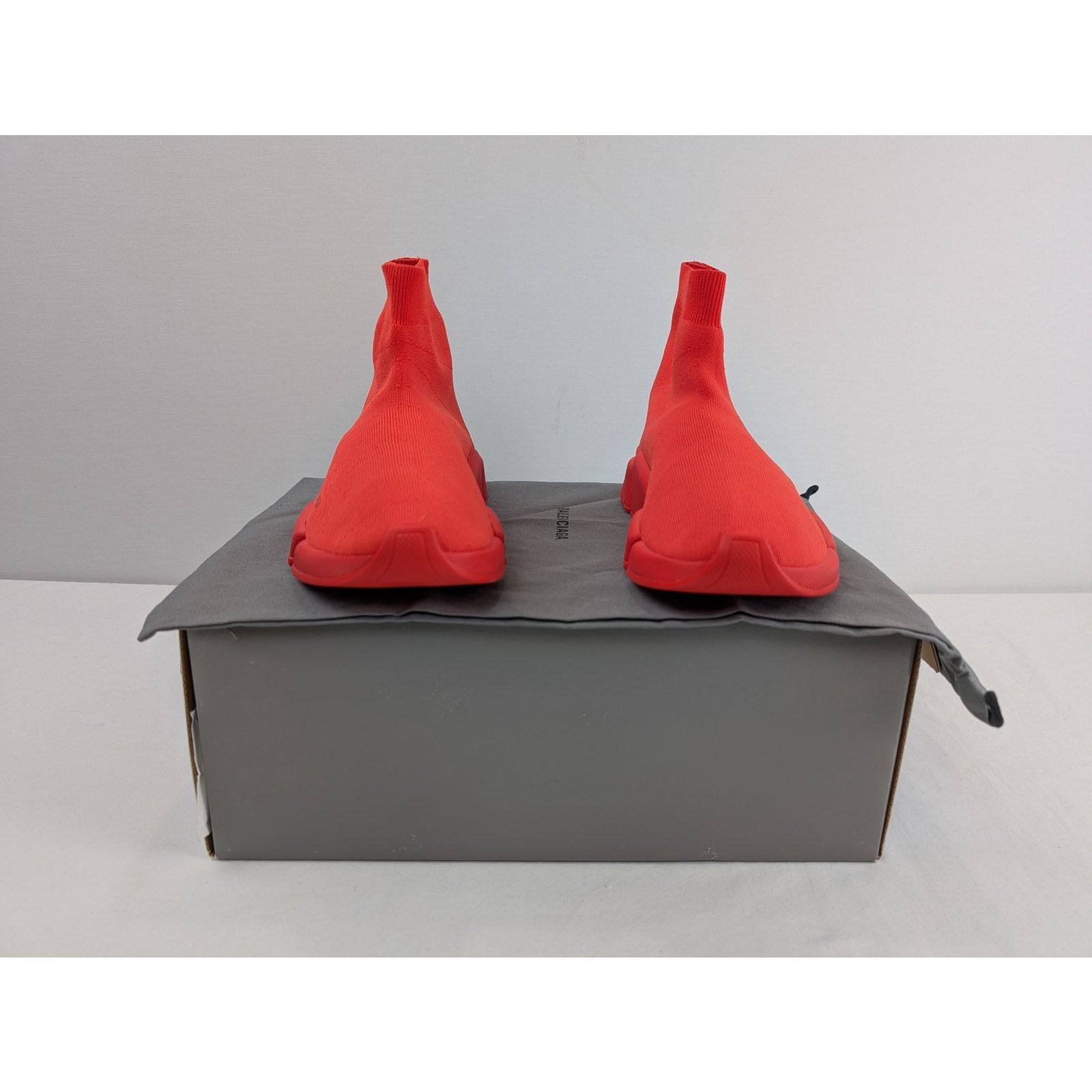Balenciaga o1rshd1 Speed 2.0 LT New Recycled Knit/Sole in Intense Red Size US 9 / EU 42 - 17 Thumbnail