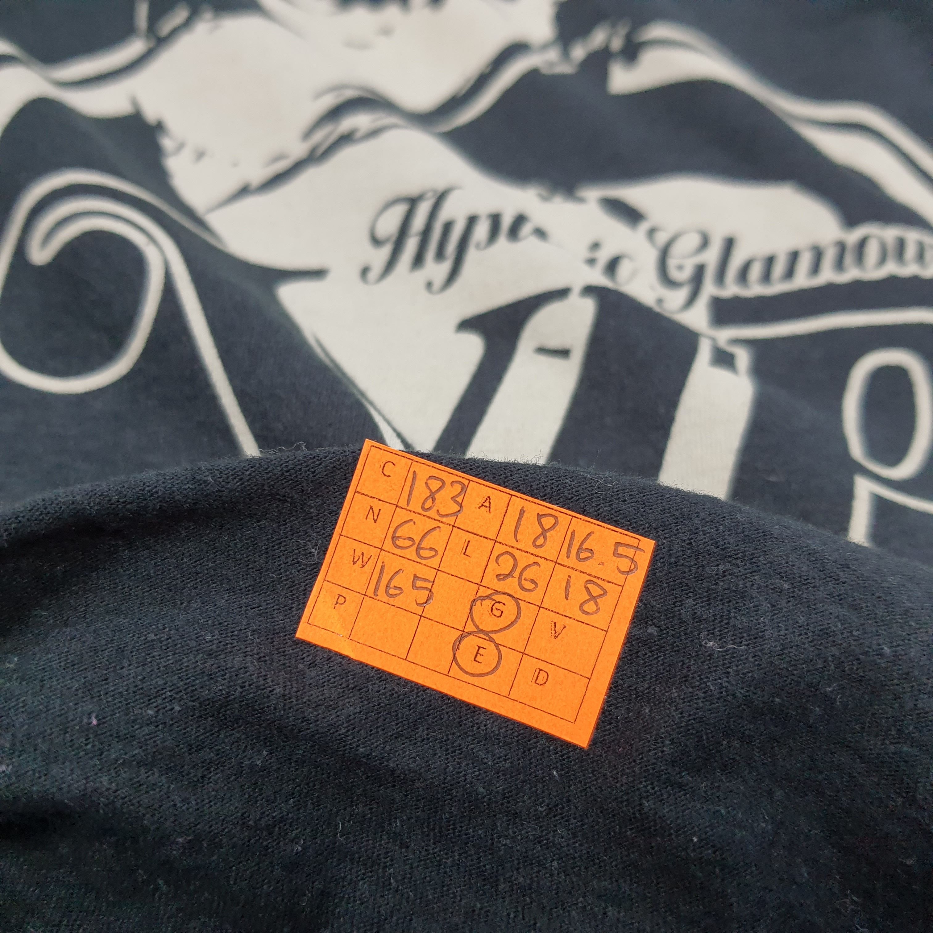Hysteric Glamour × Japanese Brand × Vintage Vintage Hysteric Glamour Japanese Brand 3Q Sleeve Tshirt Size US S / EU 44-46 / 1 - 9 Thumbnail