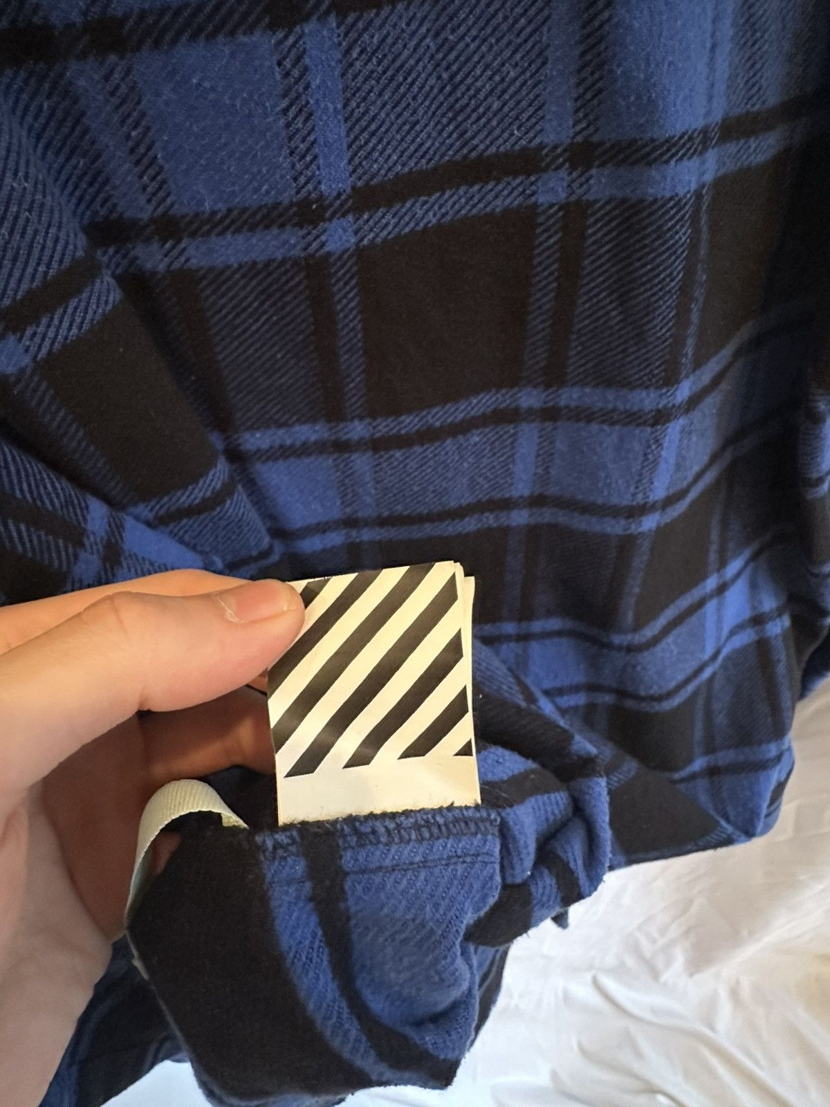 Off-White Off-White Plaid Shirt Size US L / EU 52-54 / 3 - 7 Thumbnail
