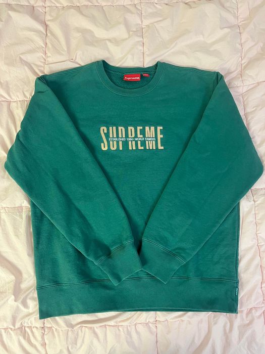 Supreme Supreme World Famous Crewneck | Grailed