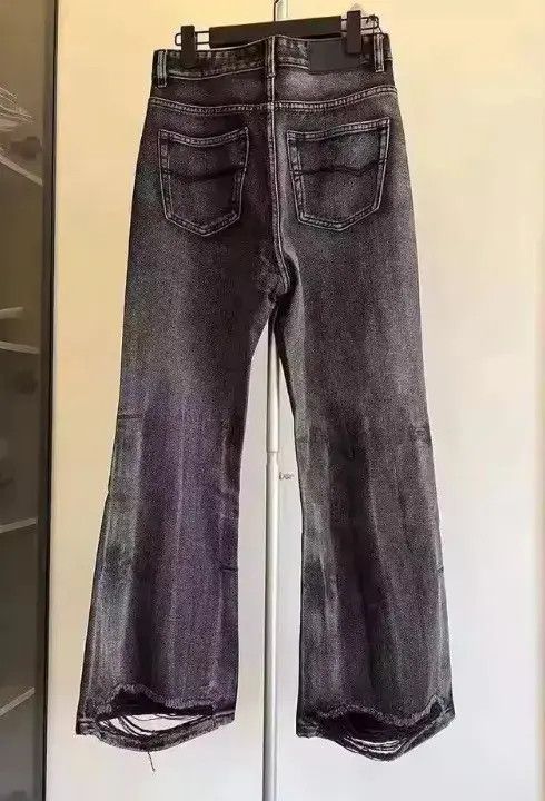 Jean Kuramochi x Itou Washed Denim Jeans Size US 33 - 3 Thumbnail