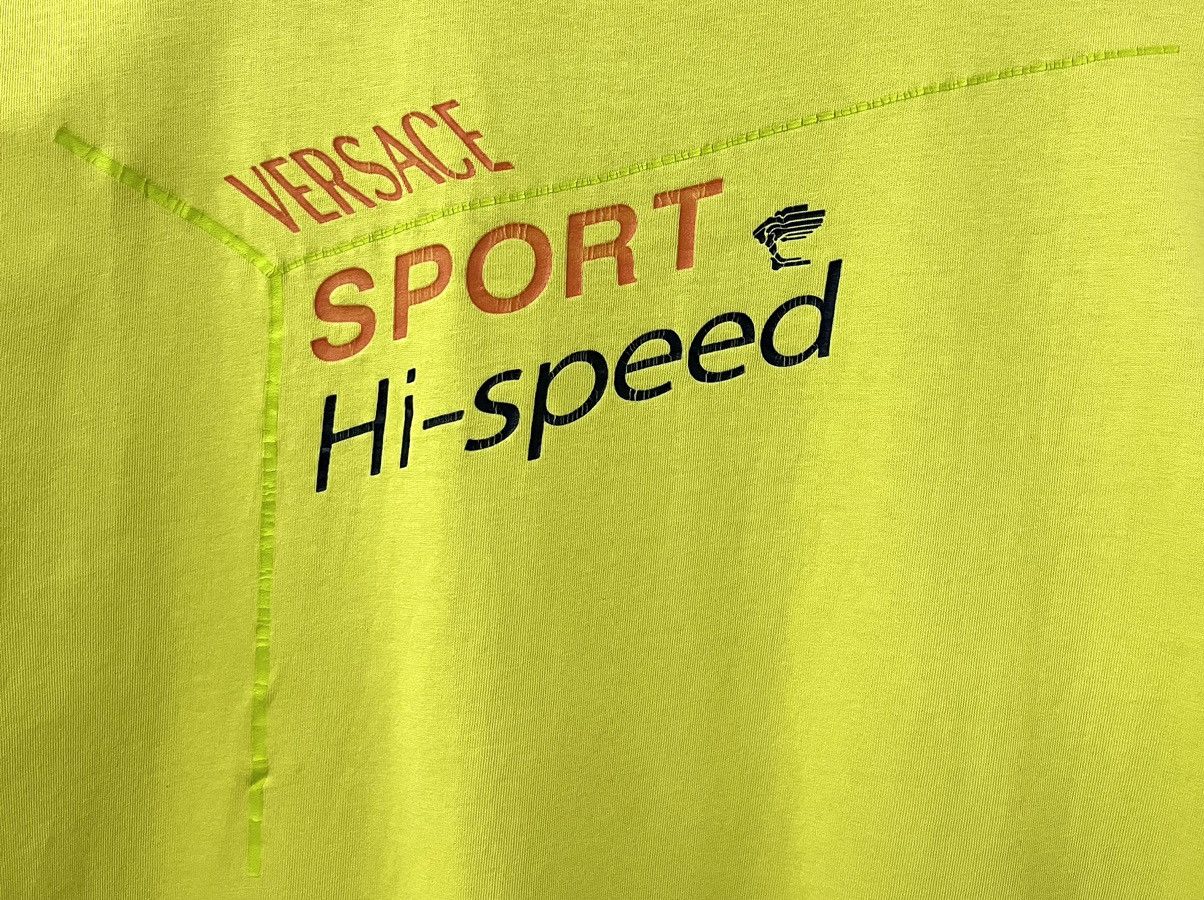 Versace VERSACE SPORT HI SPEED DESIGNER BRAND LONGSLEEVE TSHIRT Size US L / EU 52-54 / 3 - 10 Thumbnail