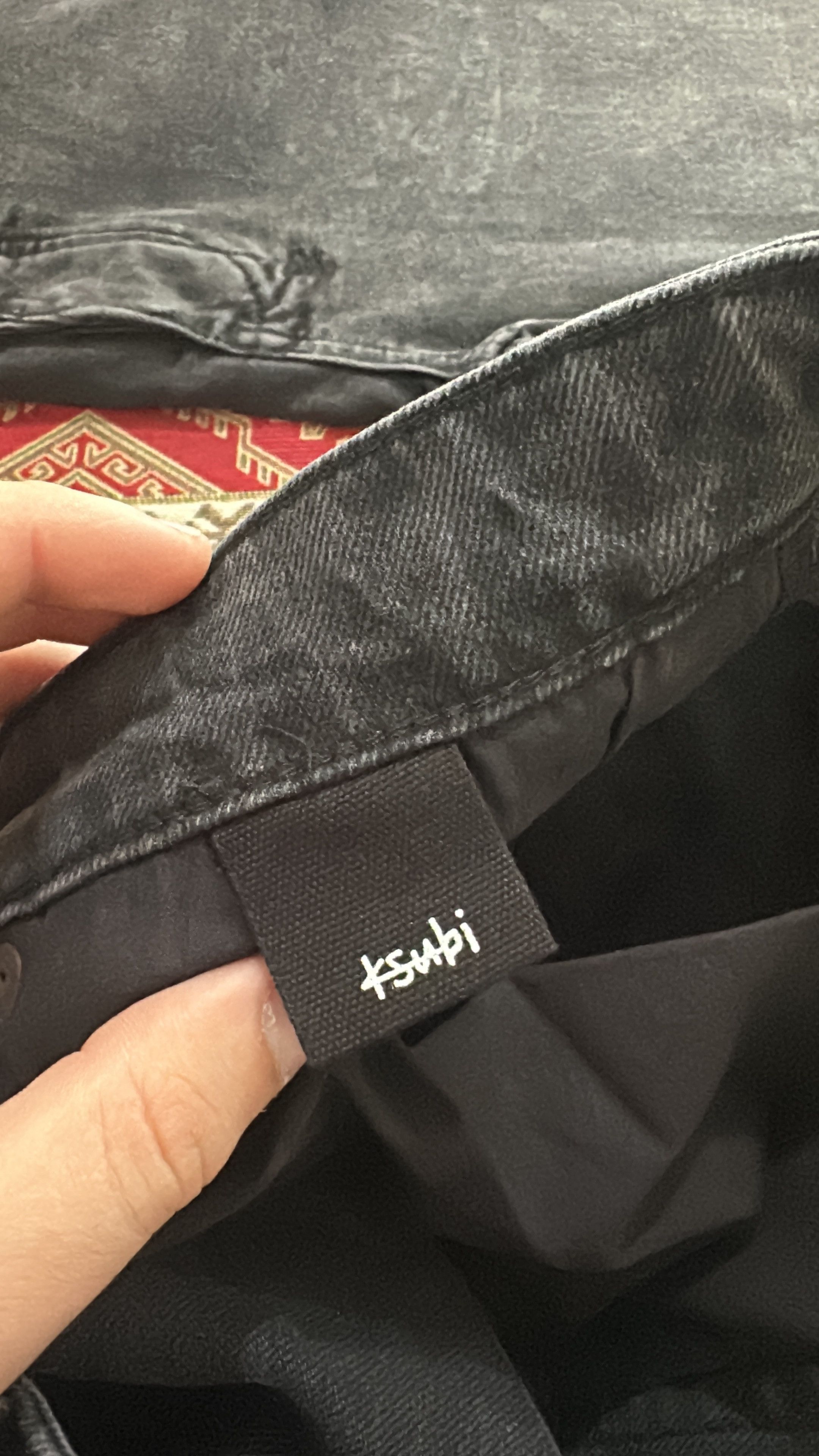 Ksubi Ksubi Van Winkle Roadhouse Black Patched Jean Size 30 Size US 30 / EU 46 - 9 Thumbnail