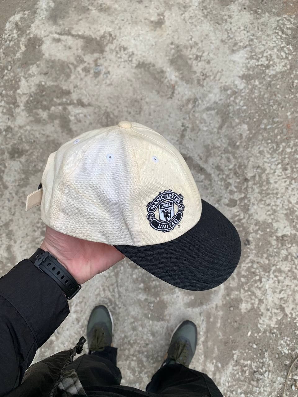 Nike Vintage Nike Manchester United England Soccer Cap Retro 90s Size ONE SIZE - 1 Thumbnail