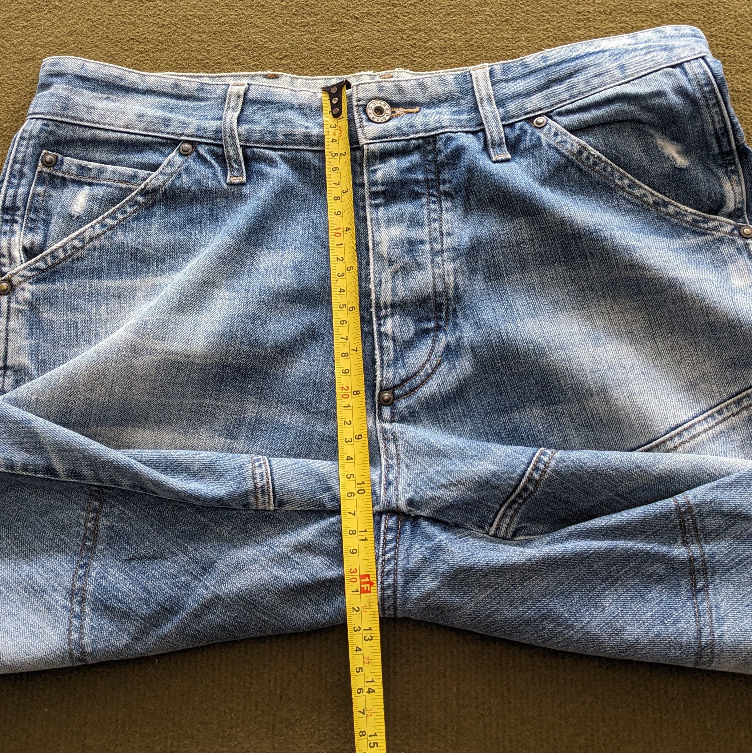 G-Star Vintage G-STAR RAW Japanese Brand Denim Jeans Size US 34 / EU 50 - 6 Thumbnail