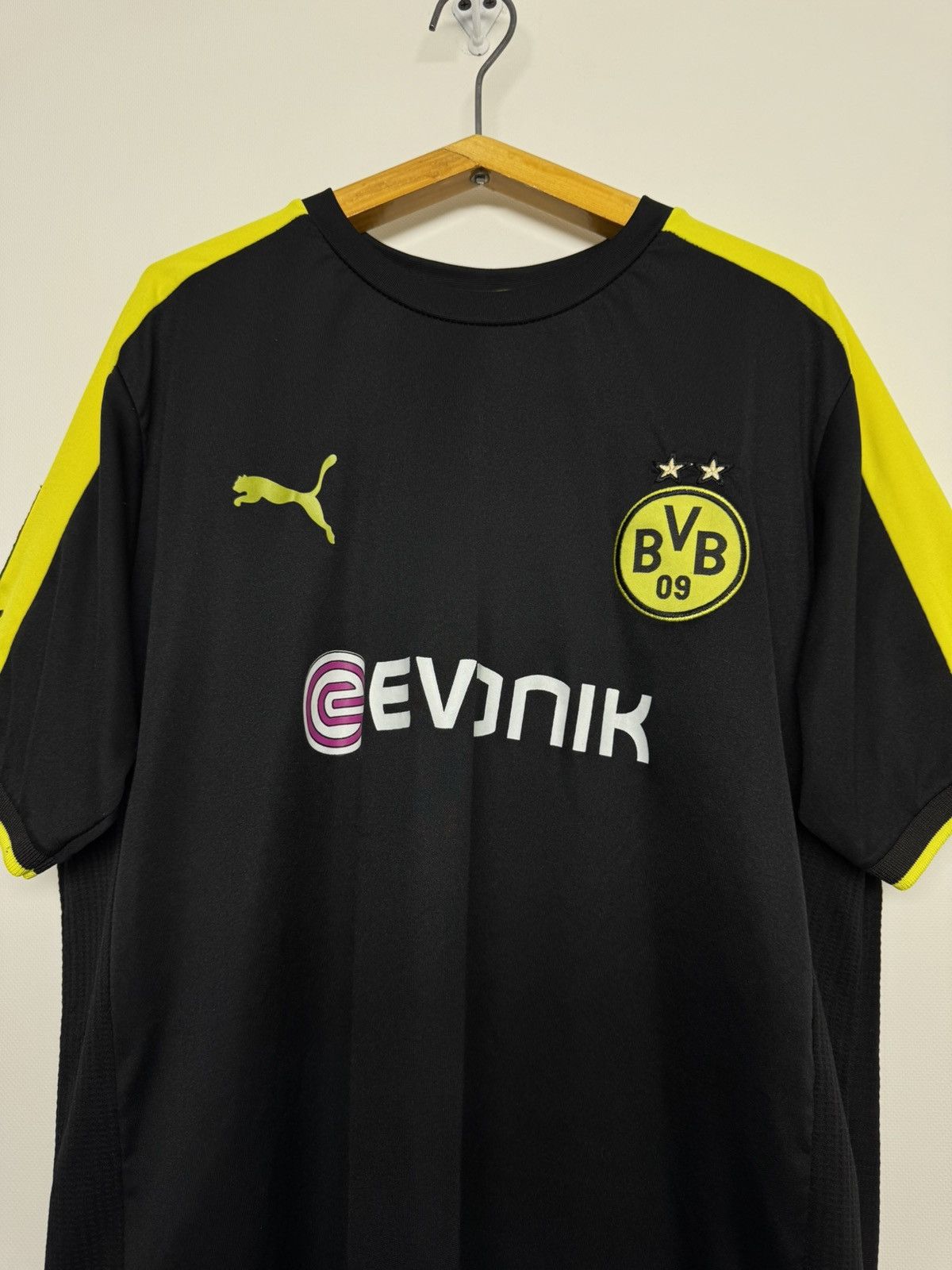 Puma Vintage Y2k Borussia Dortmund T-Shirt 2013 Size US M / EU 48-50 / 2 - 1 Thumbnail