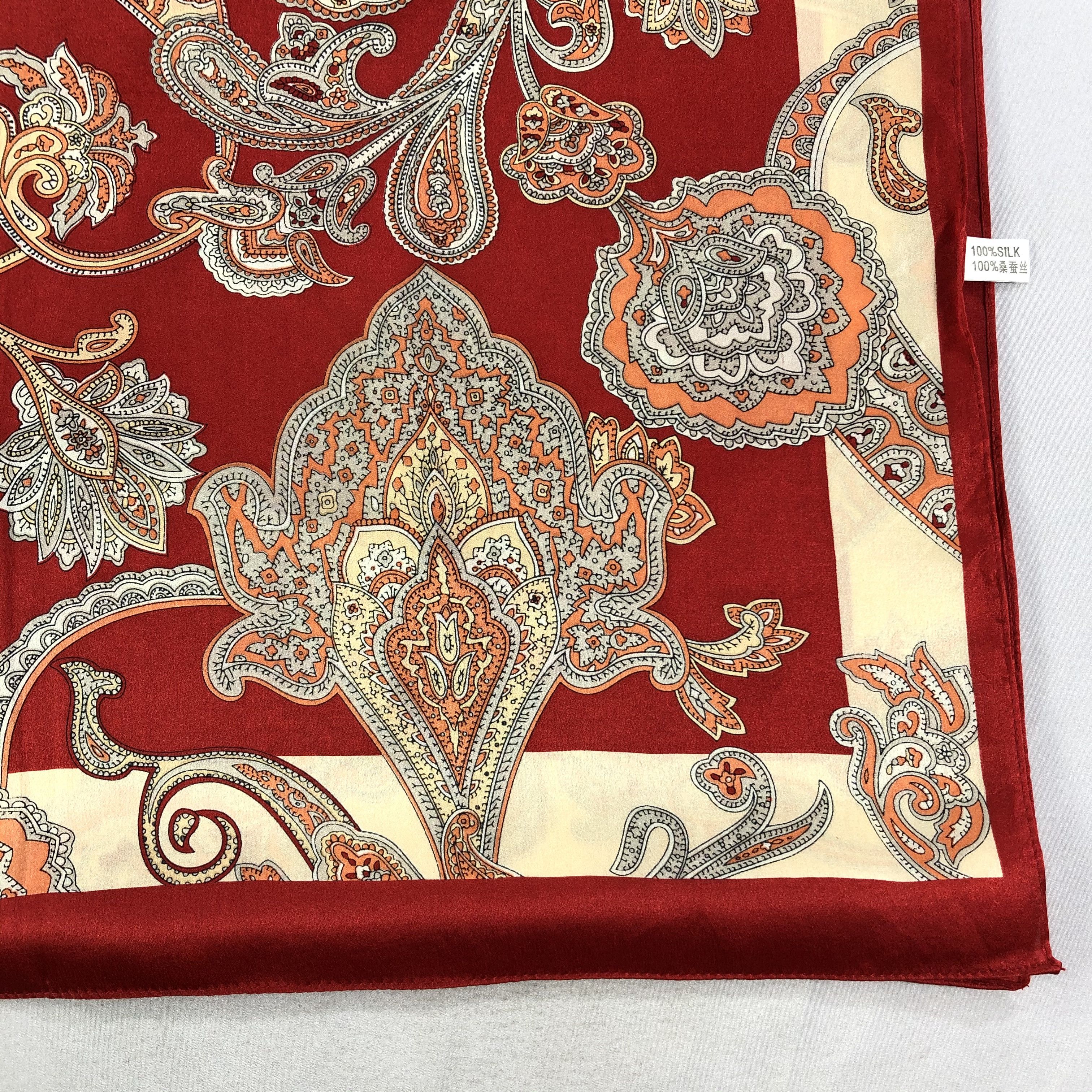 Vintage Vintage Silk Scarf Size ONE SIZE - 5 Thumbnail