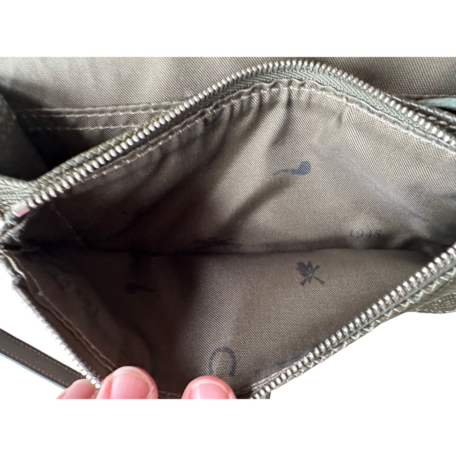 Longchamp Longchamp Compact Pebbled Leather Crossbody Bag Size ONE SIZE - 6 Thumbnail