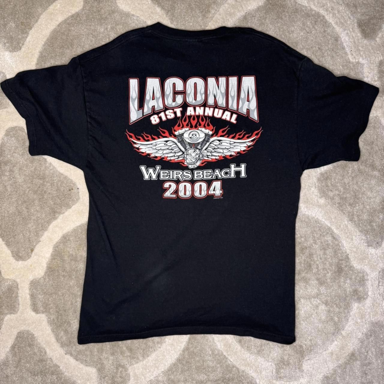 Delta Laconia 2004 Weirs Beach Rally T-Shirt Size US L / EU 52-54 / 3 - 3 Thumbnail