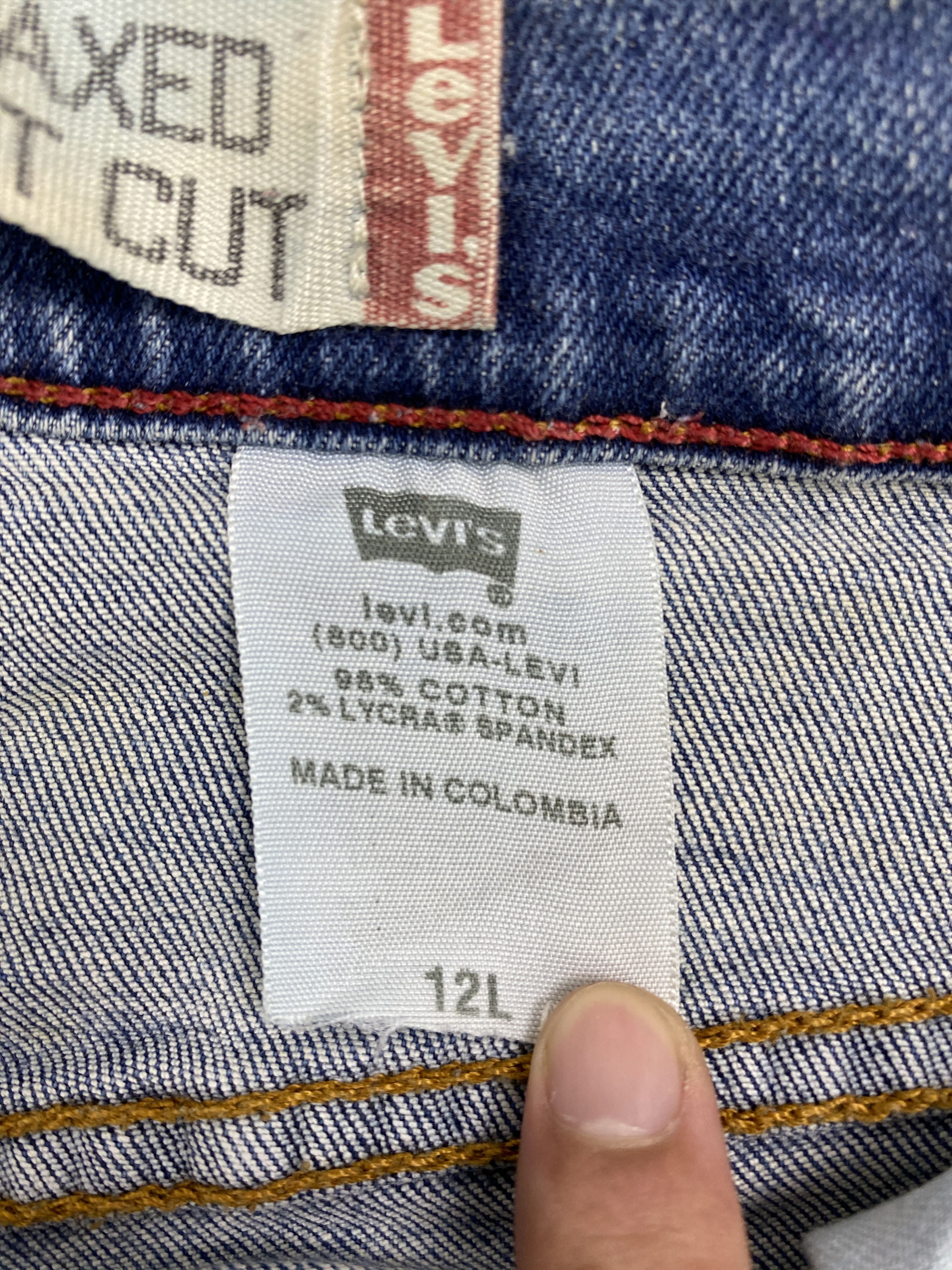 Levi's Vintage Levis 550 Flared Bootcut Faded Blue Jeans S0036 Size US 32 / EU 48 - 8 Thumbnail
