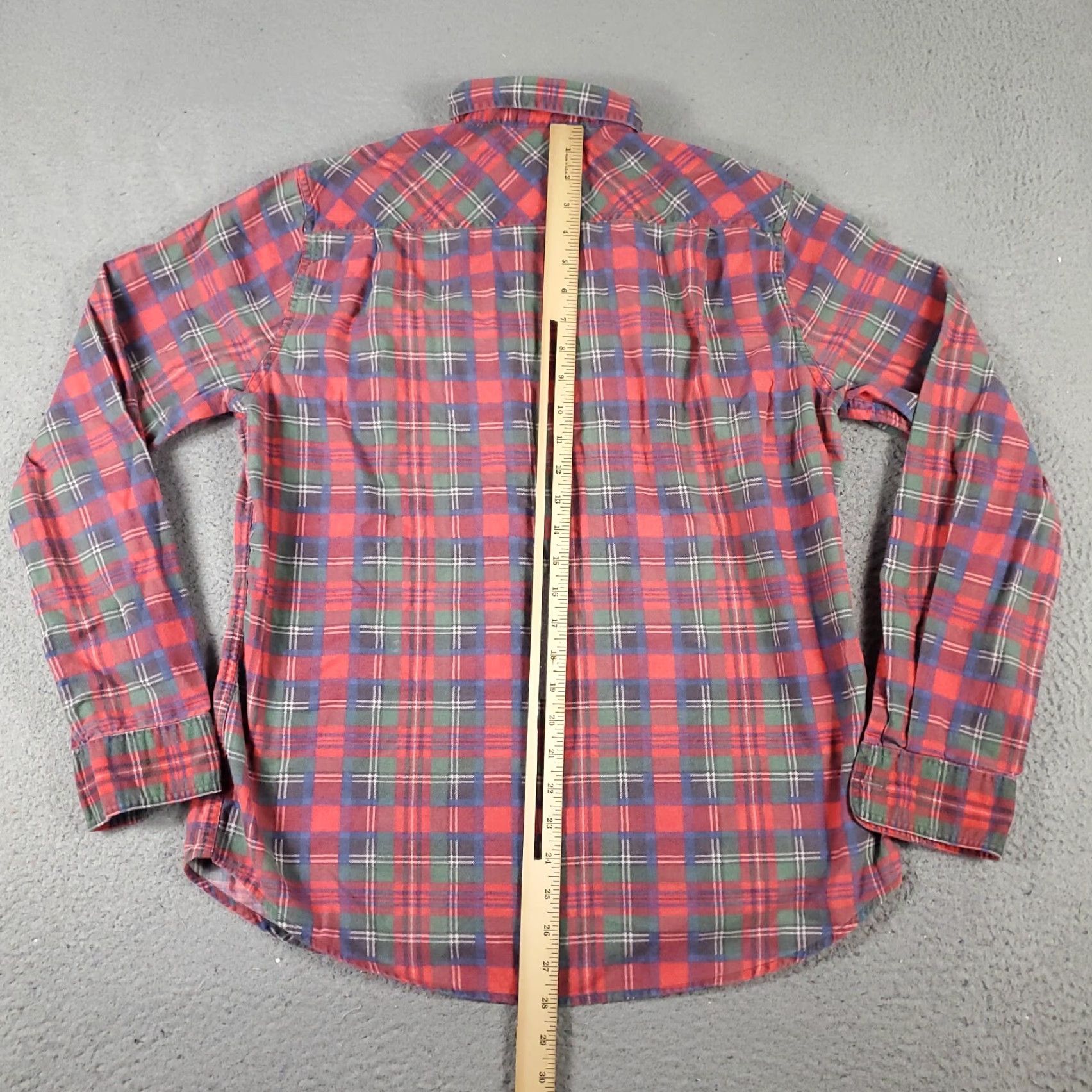 Ralph Lauren Denim & Supply Ralph Lauren Button-Up Shirt Mens Medium Red Plaid Long Sleeve Casual Workwear Size US M / EU 48-50 / 2 - 3 Thumbnail