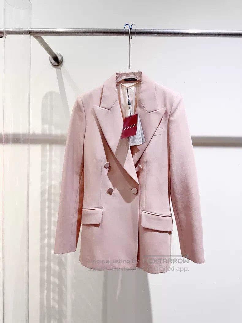 Gucci Gucci 24 autumn and winter show style suit jacket Size S / US 4 / IT 40 - 1 Thumbnail