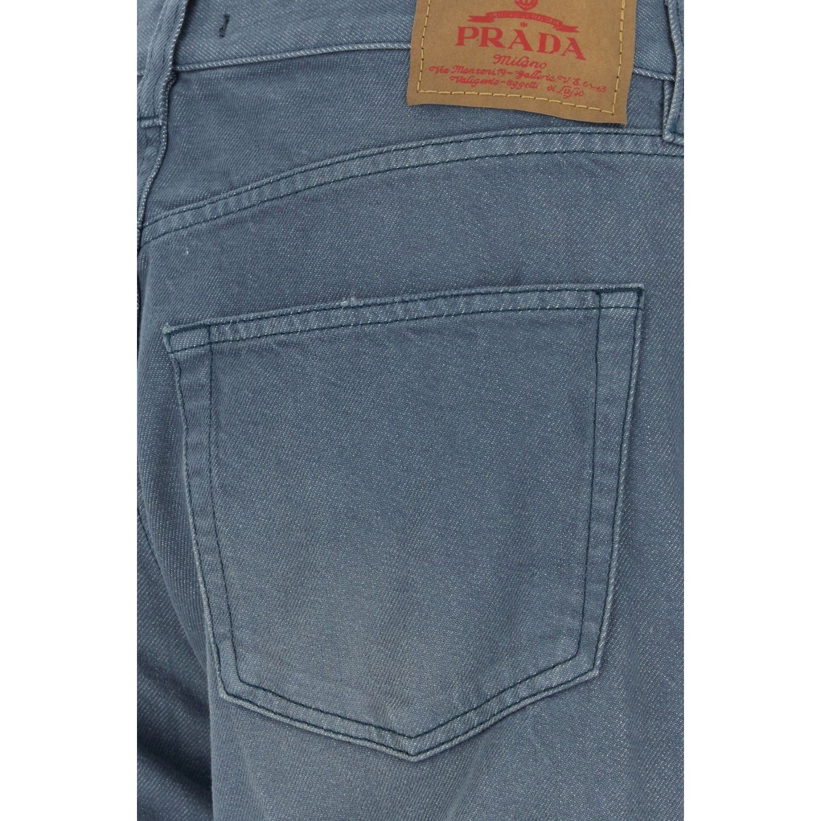 Prada PRADA Air Force Blue Denim Jeans New & Authentic (Men's size Size US 34 / EU 50 - 3 Thumbnail