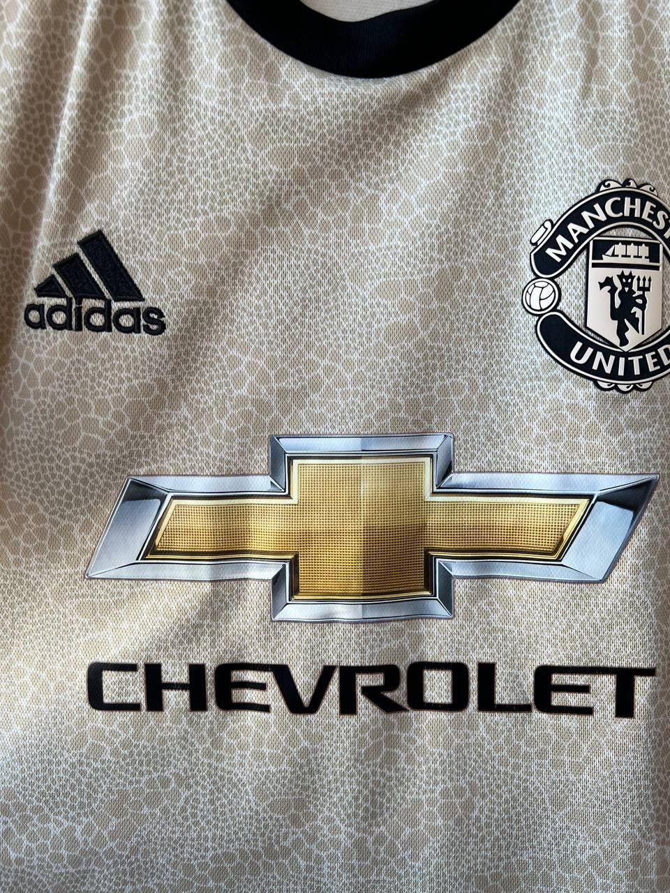 Adidas 2019/20 MANCHESTER UNITED AWAY SOCCER JERSEY FOOTBALL SHIRT Size US S / EU 44-46 / 1 - 8 Thumbnail