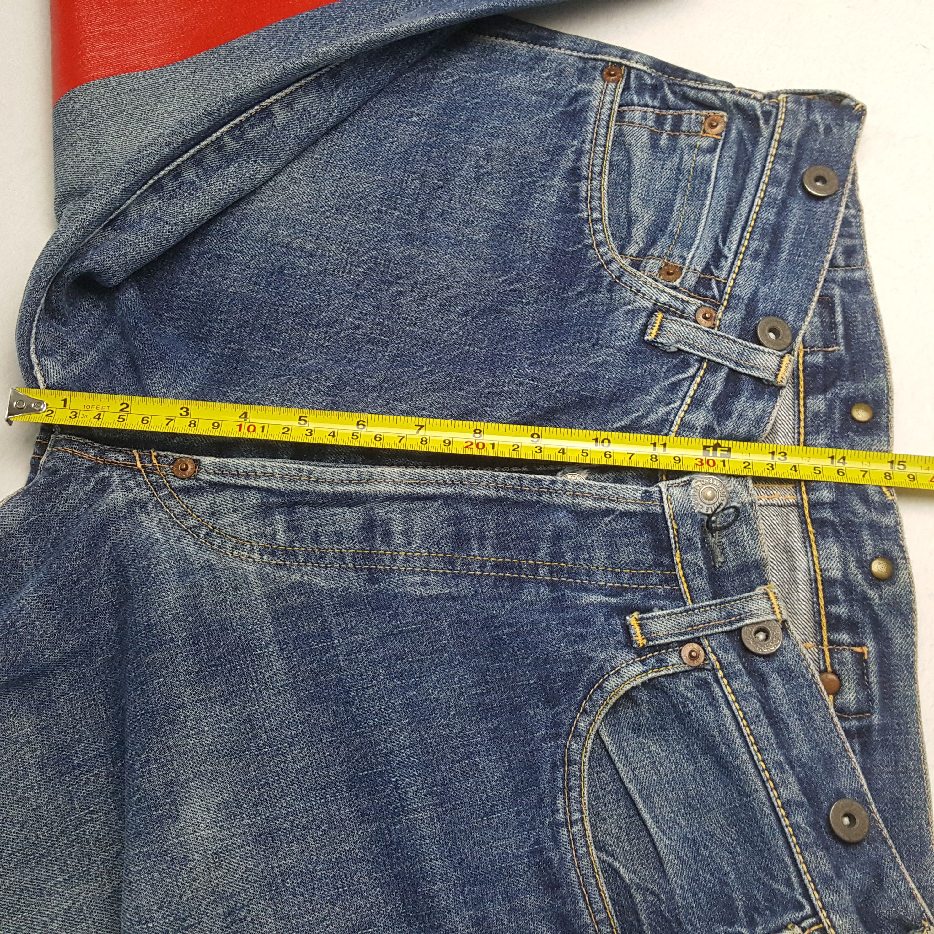 Evisu EVIS JAPANESE BRAND Custom Daicock Jeans C297N1 Size US 29 - 8 Thumbnail