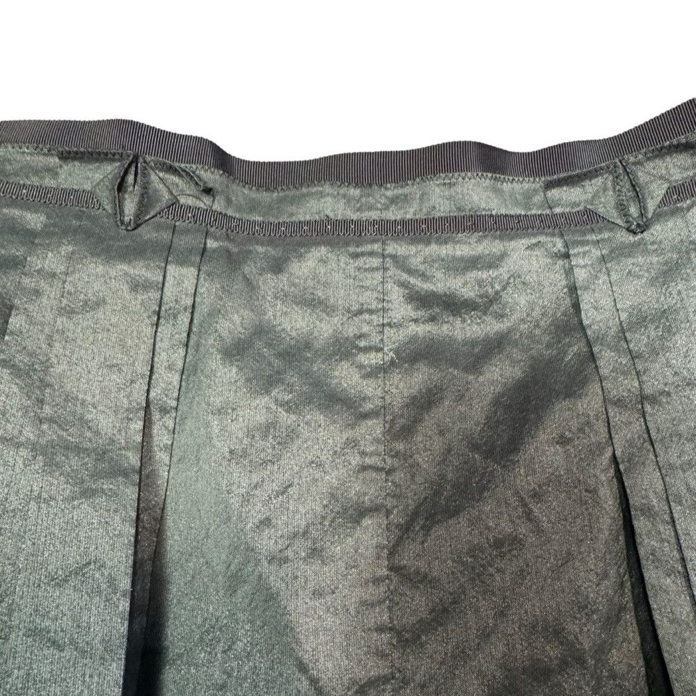 Elie Tahari Elie Tahari NICOLETTA Taffeta A-Line Pleated Wool Blend Bla Size 28" / US 6 / IT 42 - 5 Thumbnail
