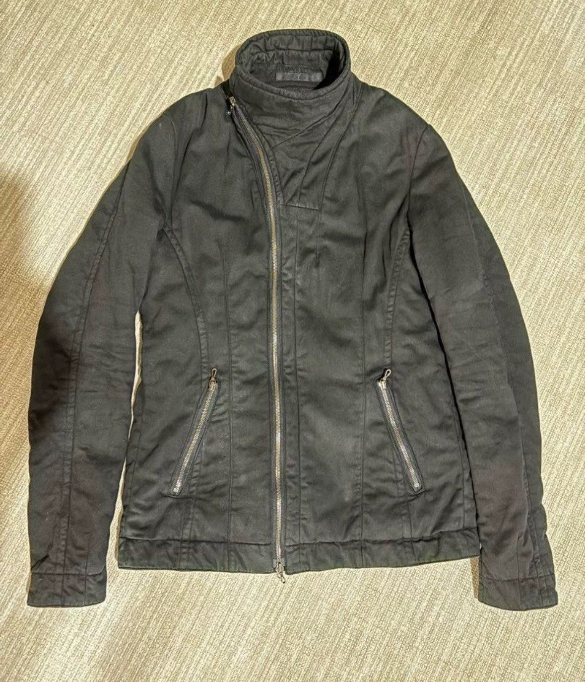 Julius Julius Cotton jacket with diagonal zipper Size US M / EU 48-50 / 2 - 3 Thumbnail