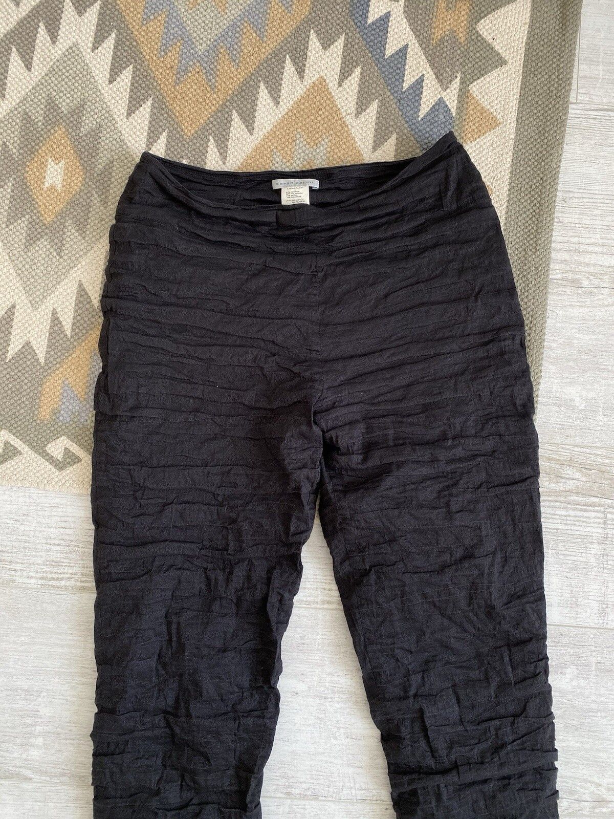 Sarah Pacini Sarah Pacini Cotton Nylon Slim Fit Pants Trousers Size 27" / US 4 / IT 40 - 3 Thumbnail